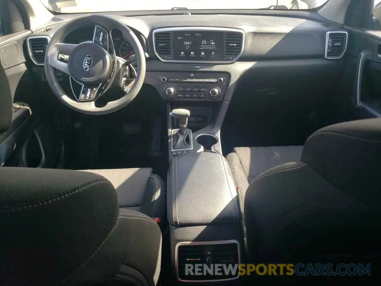 8 Photograph of a damaged car KNDPMCAC8M7935597 KIA SPORTAGE 2021
