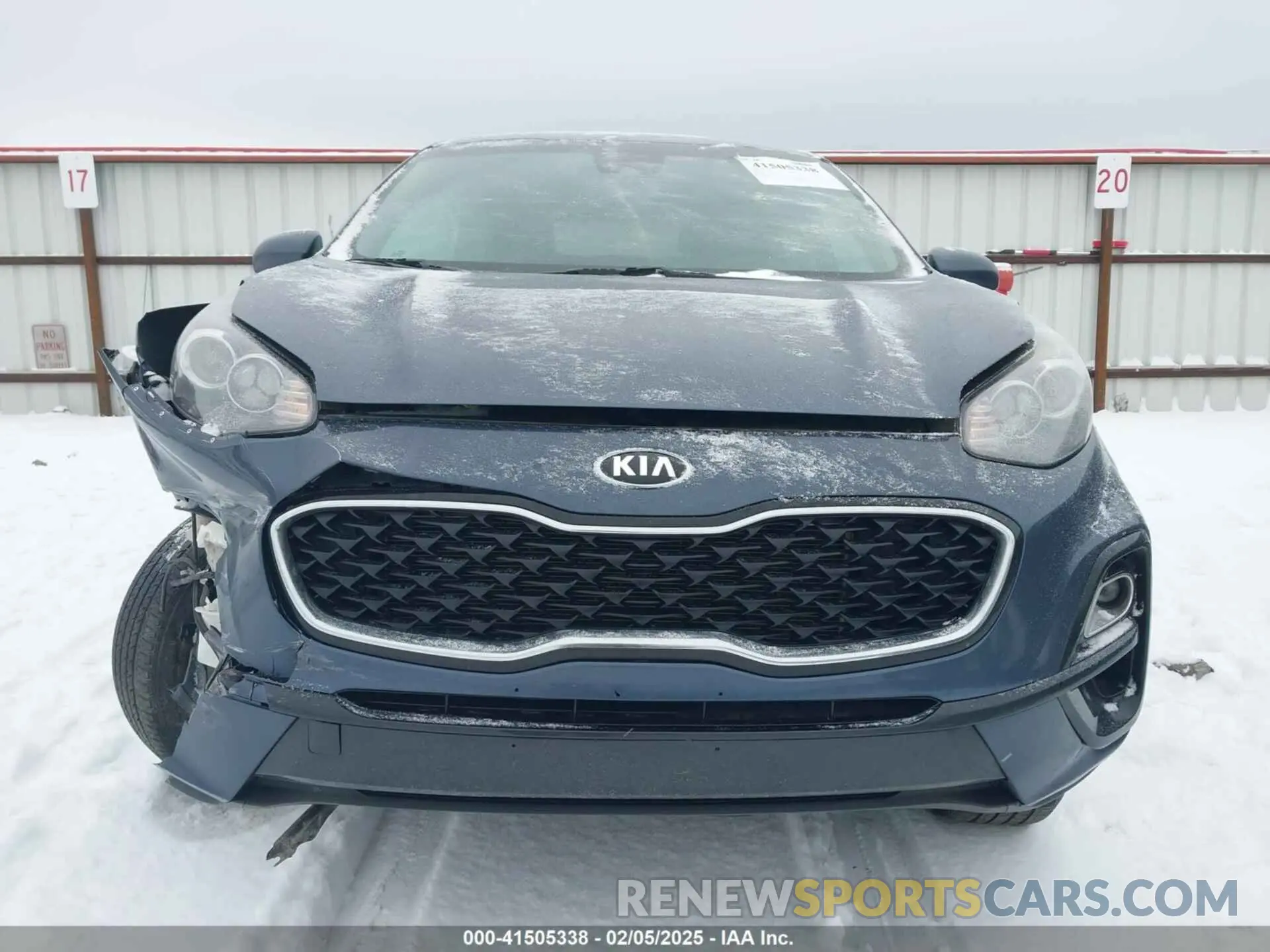12 Photograph of a damaged car KNDPMCAC9M7843267 KIA SPORTAGE 2021
