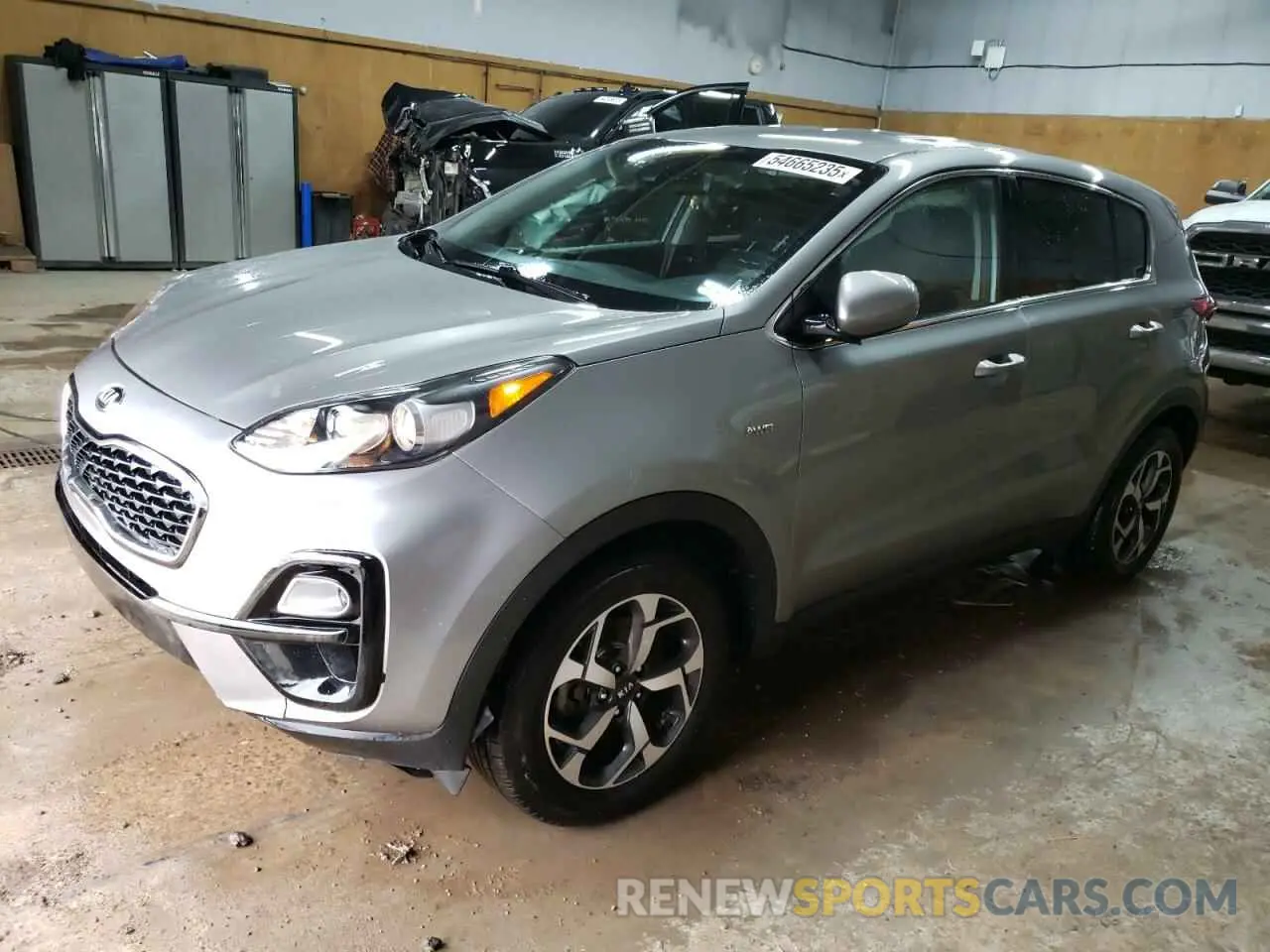 1 Photograph of a damaged car KNDPMCAC9M7864233 KIA SPORTAGE 2021