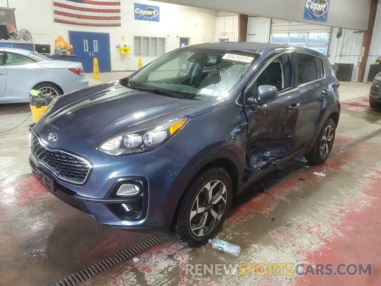 1 Photograph of a damaged car KNDPMCAC9M7882022 KIA SPORTAGE 2021