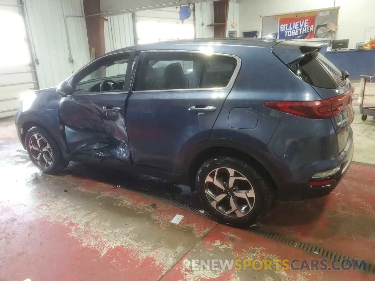 2 Photograph of a damaged car KNDPMCAC9M7882022 KIA SPORTAGE 2021
