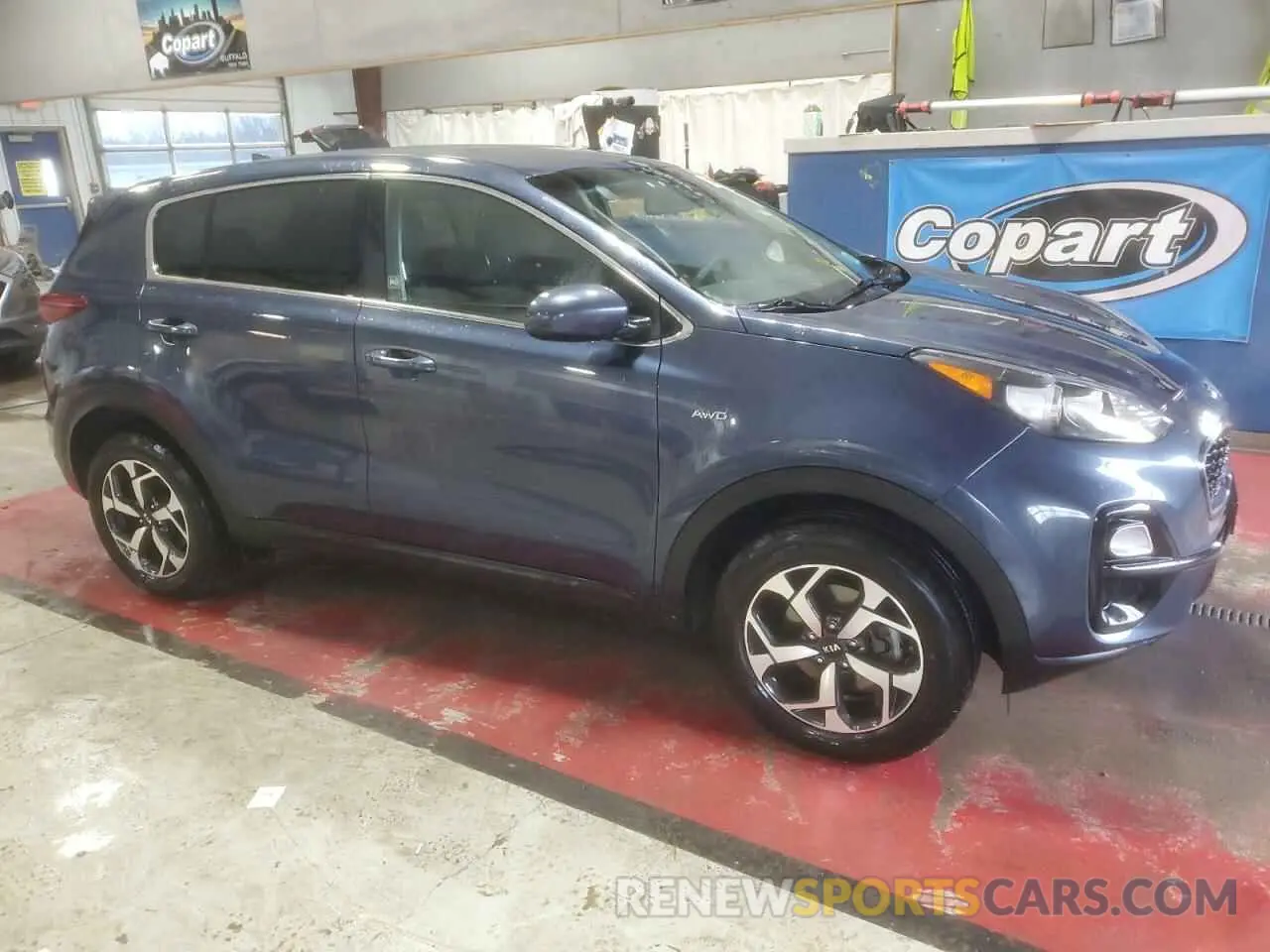 4 Photograph of a damaged car KNDPMCAC9M7882022 KIA SPORTAGE 2021