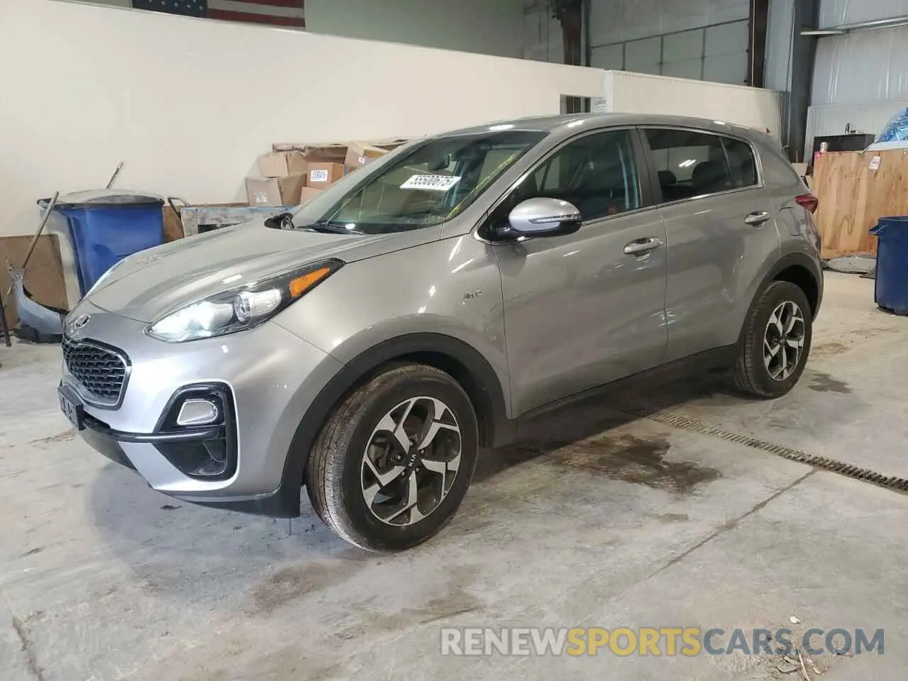 1 Photograph of a damaged car KNDPMCAC9M7885972 KIA SPORTAGE 2021