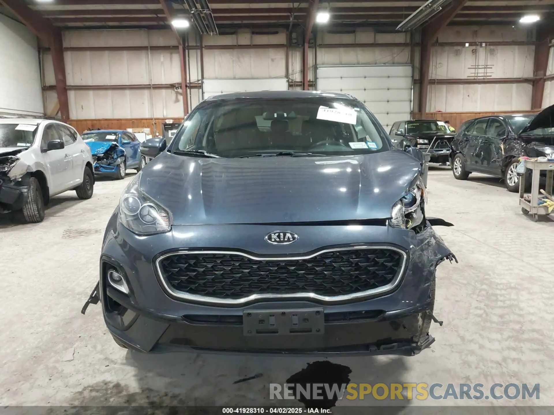 12 Photograph of a damaged car KNDPMCAC9M7886927 KIA SPORTAGE 2021