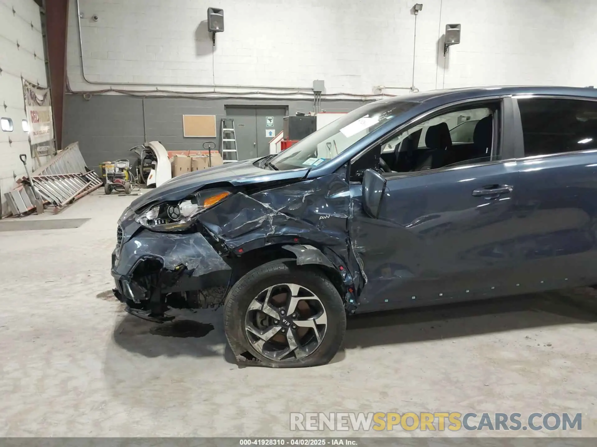 6 Photograph of a damaged car KNDPMCAC9M7886927 KIA SPORTAGE 2021