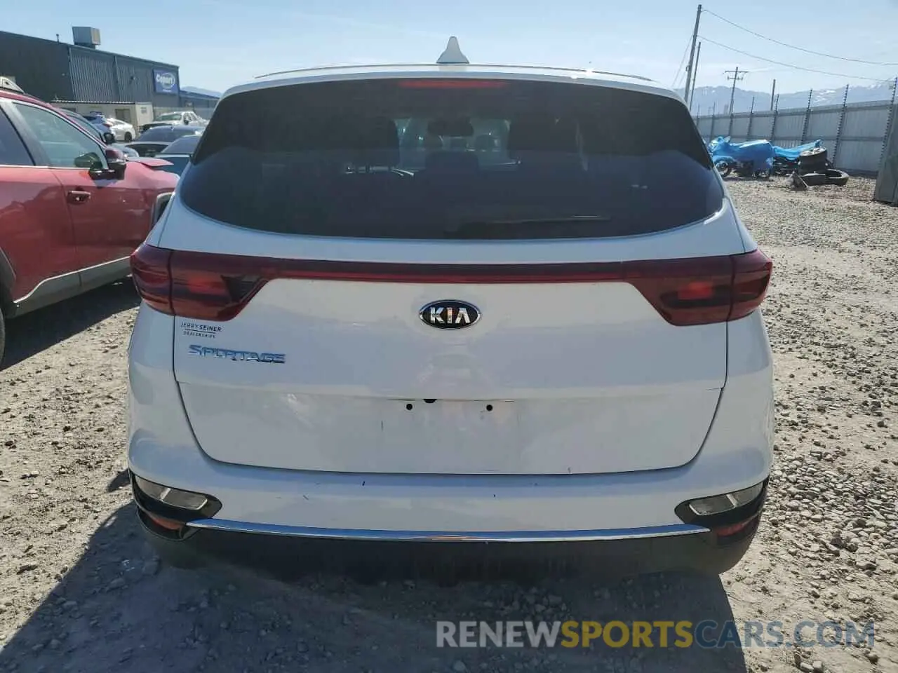 6 Photograph of a damaged car KNDPMCAC9M7907730 KIA SPORTAGE 2021