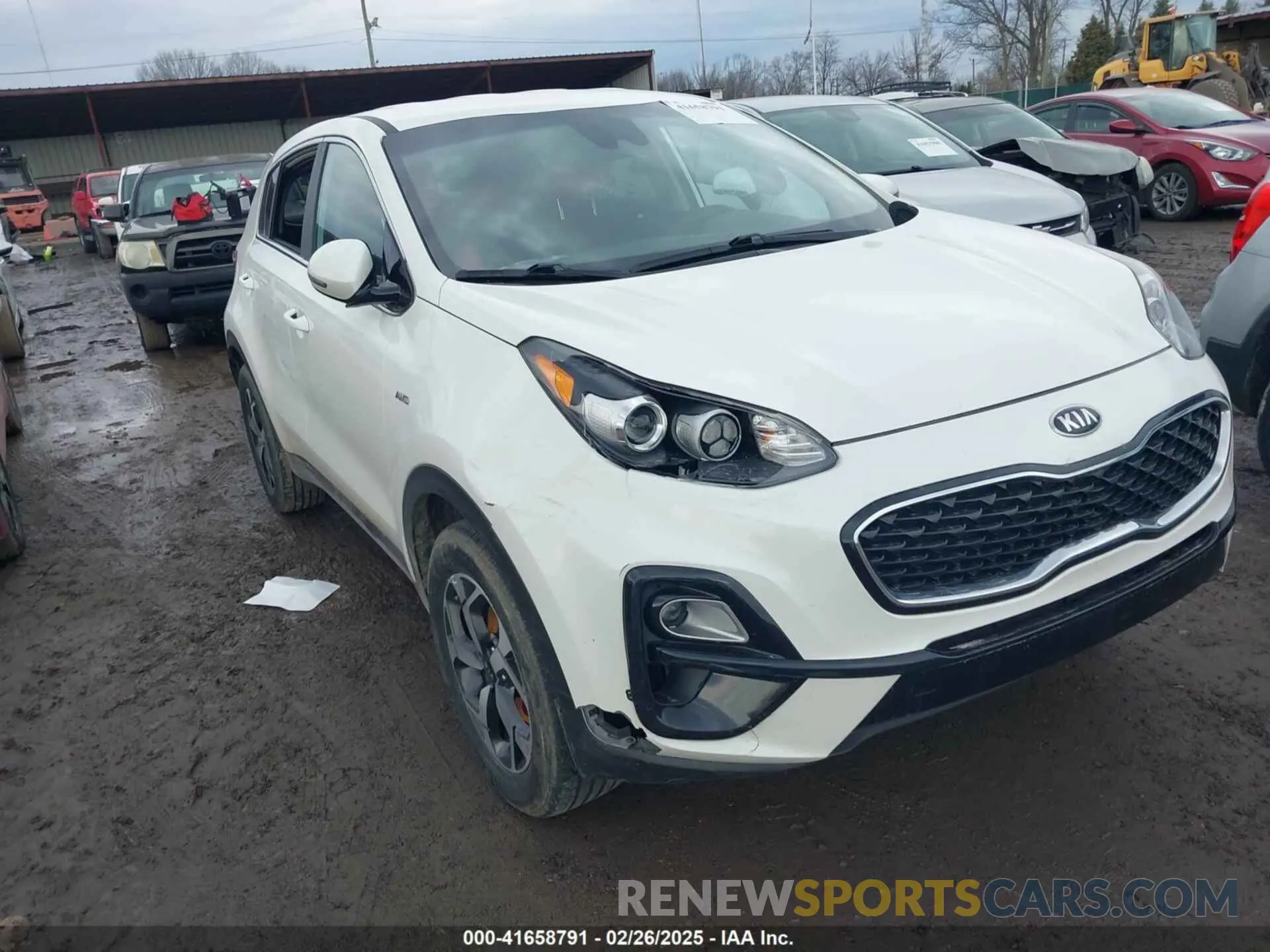 16 Photograph of a damaged car KNDPMCAC9M7919828 KIA SPORTAGE 2021