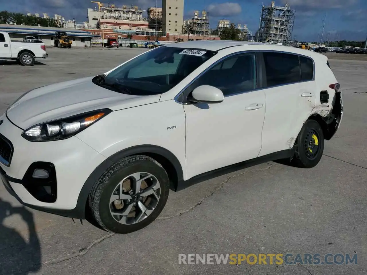 1 Photograph of a damaged car KNDPMCAC9M7929419 KIA SPORTAGE 2021