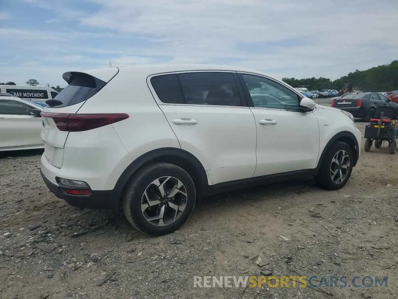 3 Photograph of a damaged car KNDPMCAC9M7941151 KIA SPORTAGE 2021