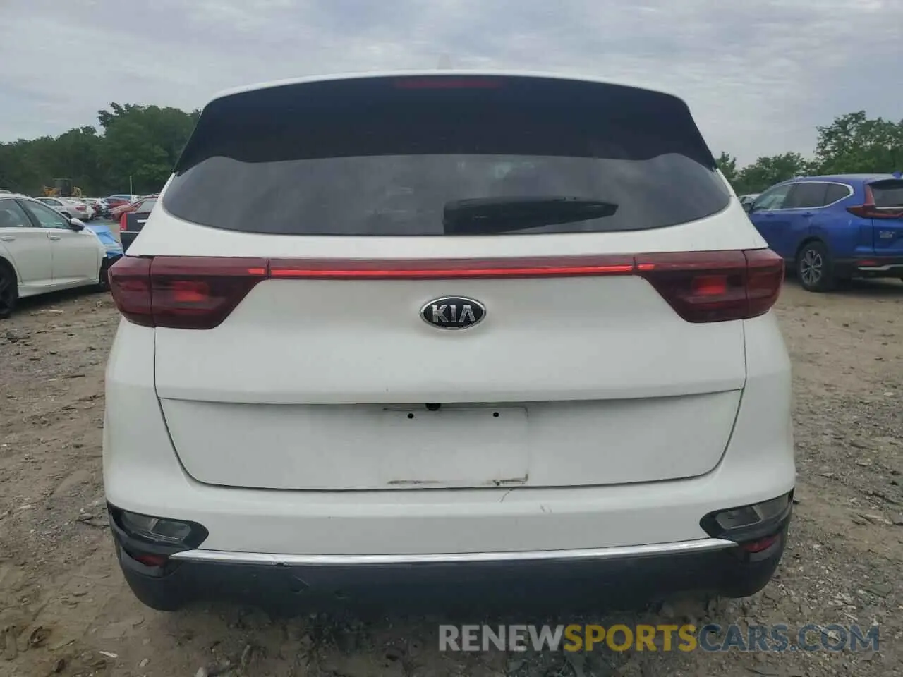 6 Photograph of a damaged car KNDPMCAC9M7941151 KIA SPORTAGE 2021