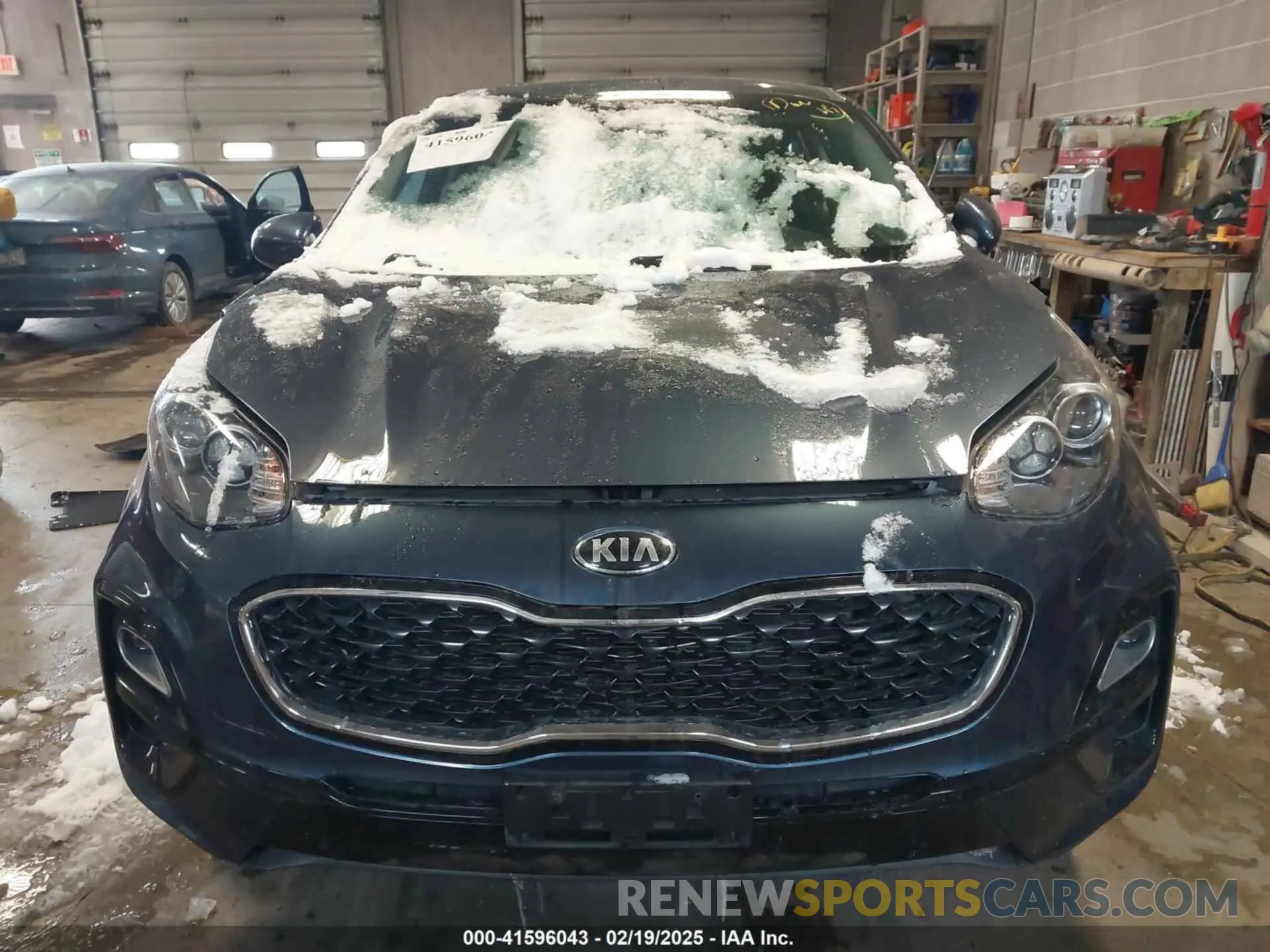 11 Photograph of a damaged car KNDPMCACXM7861454 KIA SPORTAGE 2021