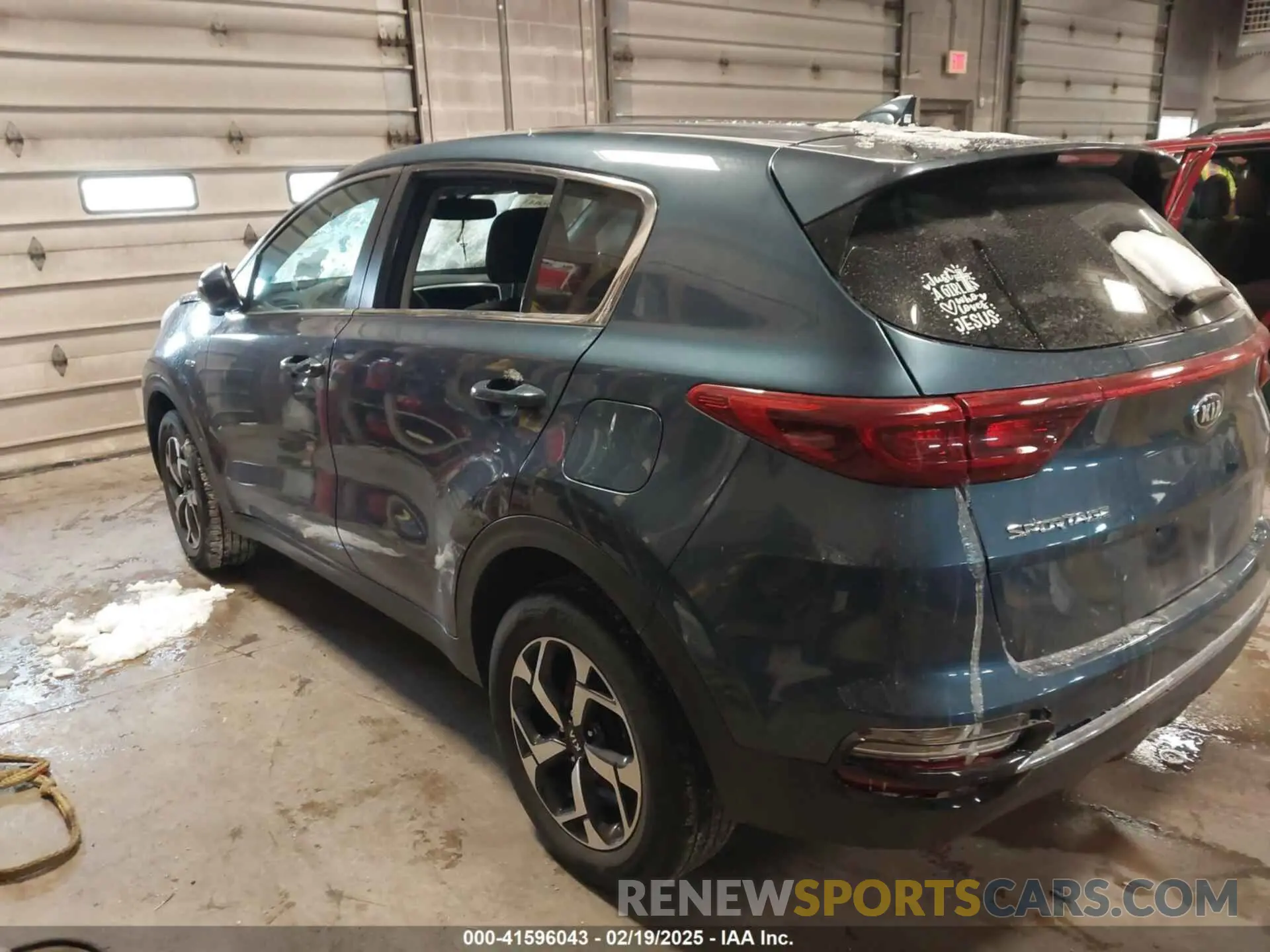 13 Photograph of a damaged car KNDPMCACXM7861454 KIA SPORTAGE 2021