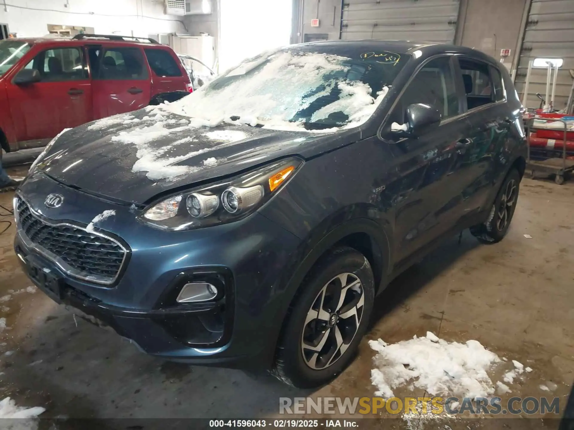 2 Photograph of a damaged car KNDPMCACXM7861454 KIA SPORTAGE 2021