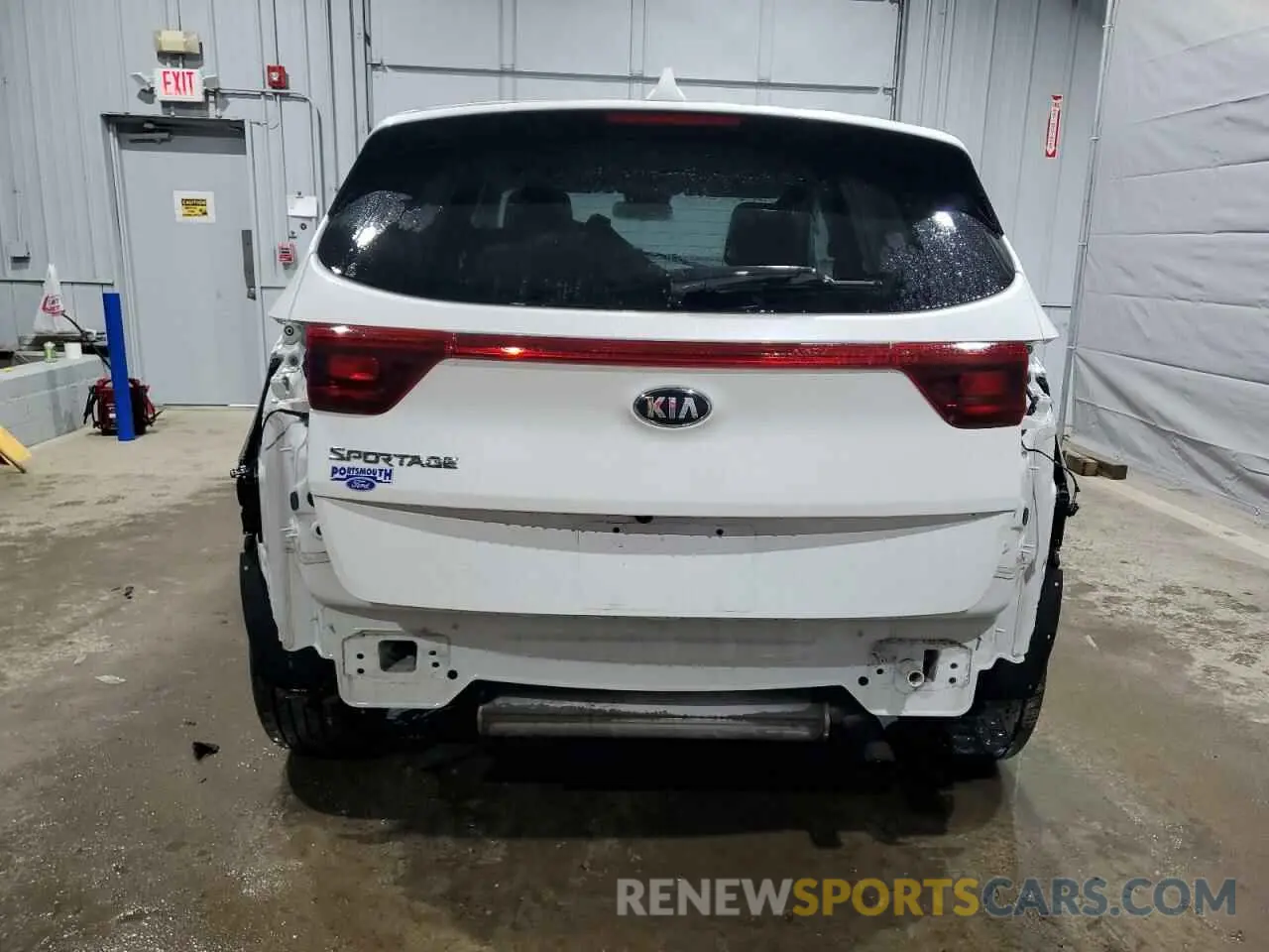 6 Photograph of a damaged car KNDPMCACXM7916999 KIA SPORTAGE 2021