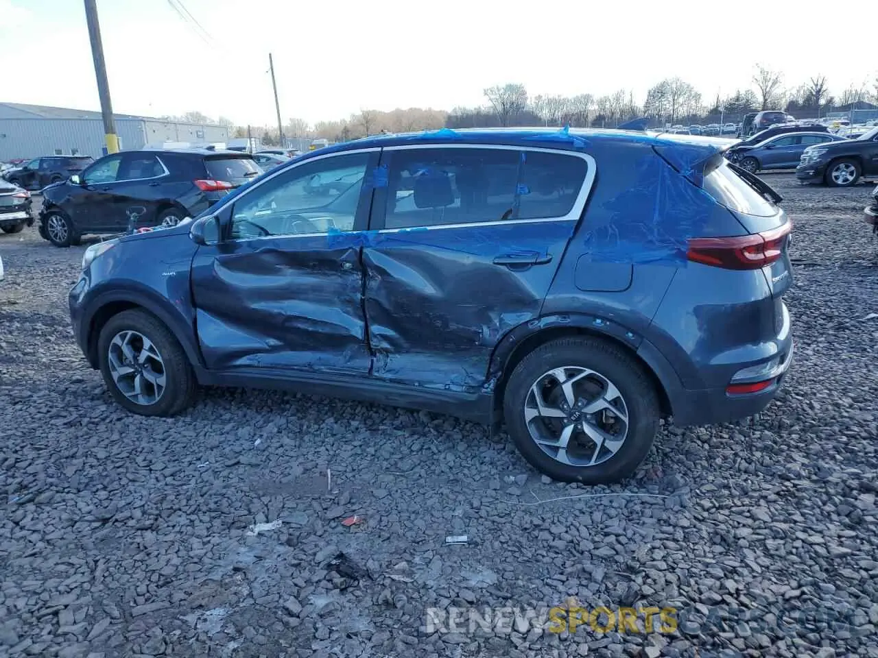 2 Photograph of a damaged car KNDPMCACXM7930921 KIA SPORTAGE 2021