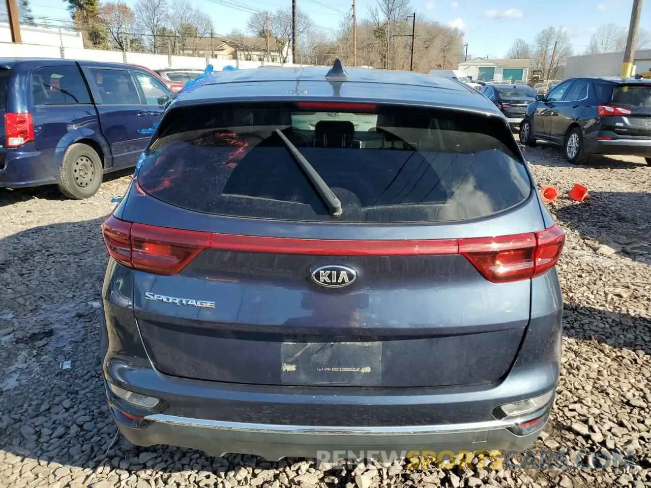 6 Photograph of a damaged car KNDPMCACXM7930921 KIA SPORTAGE 2021