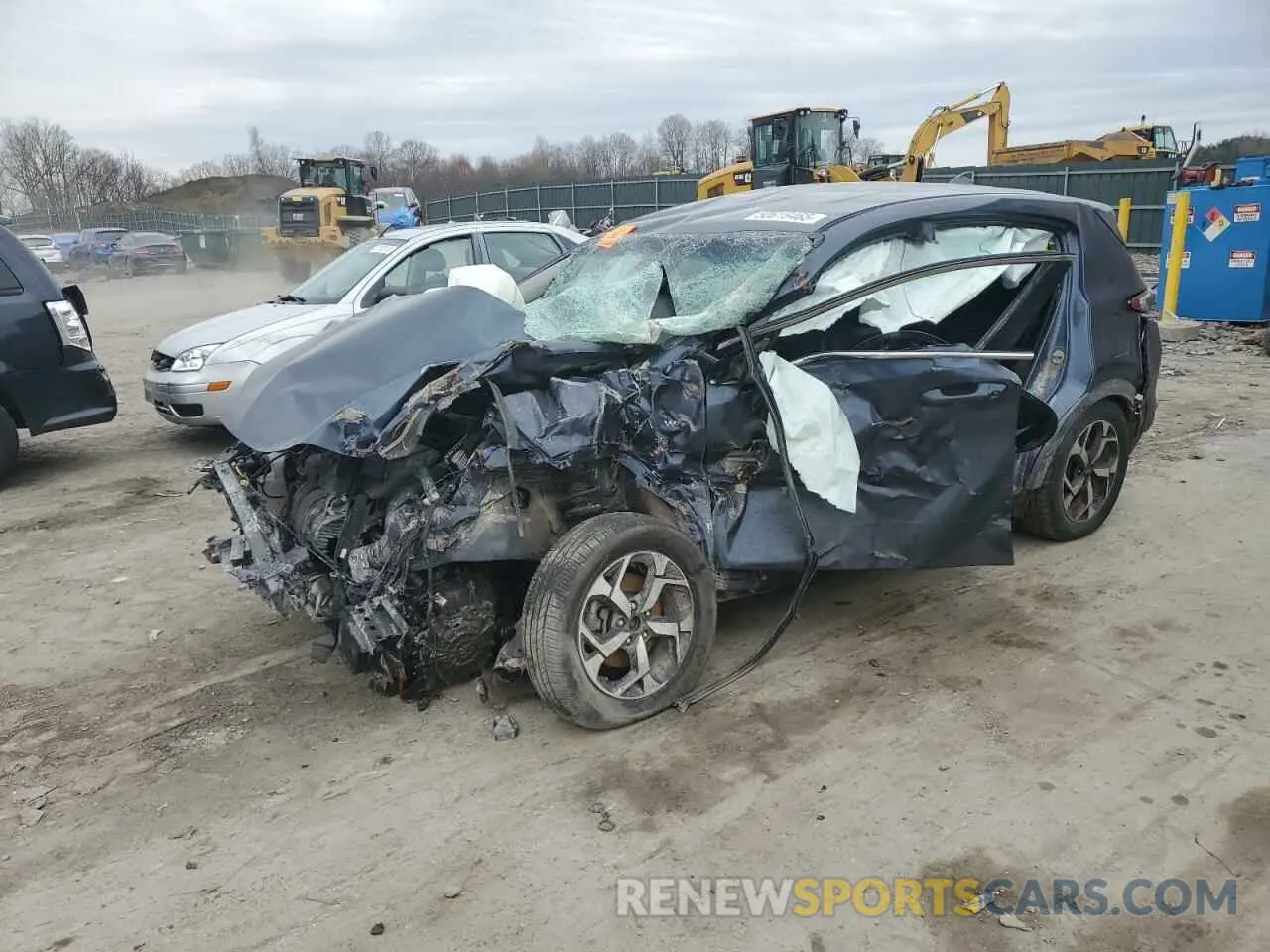 1 Photograph of a damaged car KNDPMCACXM7931244 KIA SPORTAGE 2021