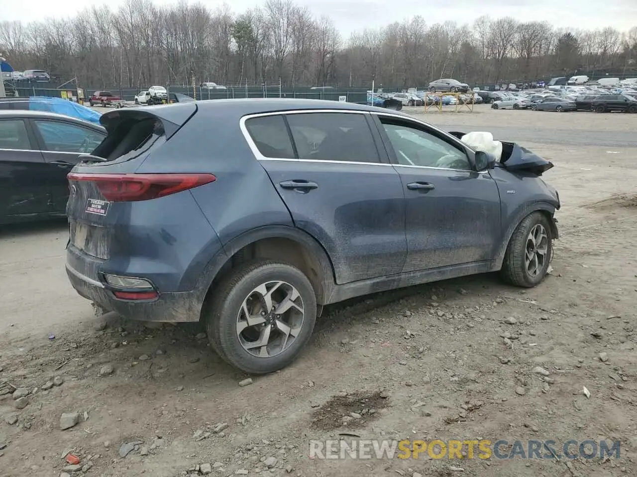 3 Photograph of a damaged car KNDPMCACXM7931244 KIA SPORTAGE 2021