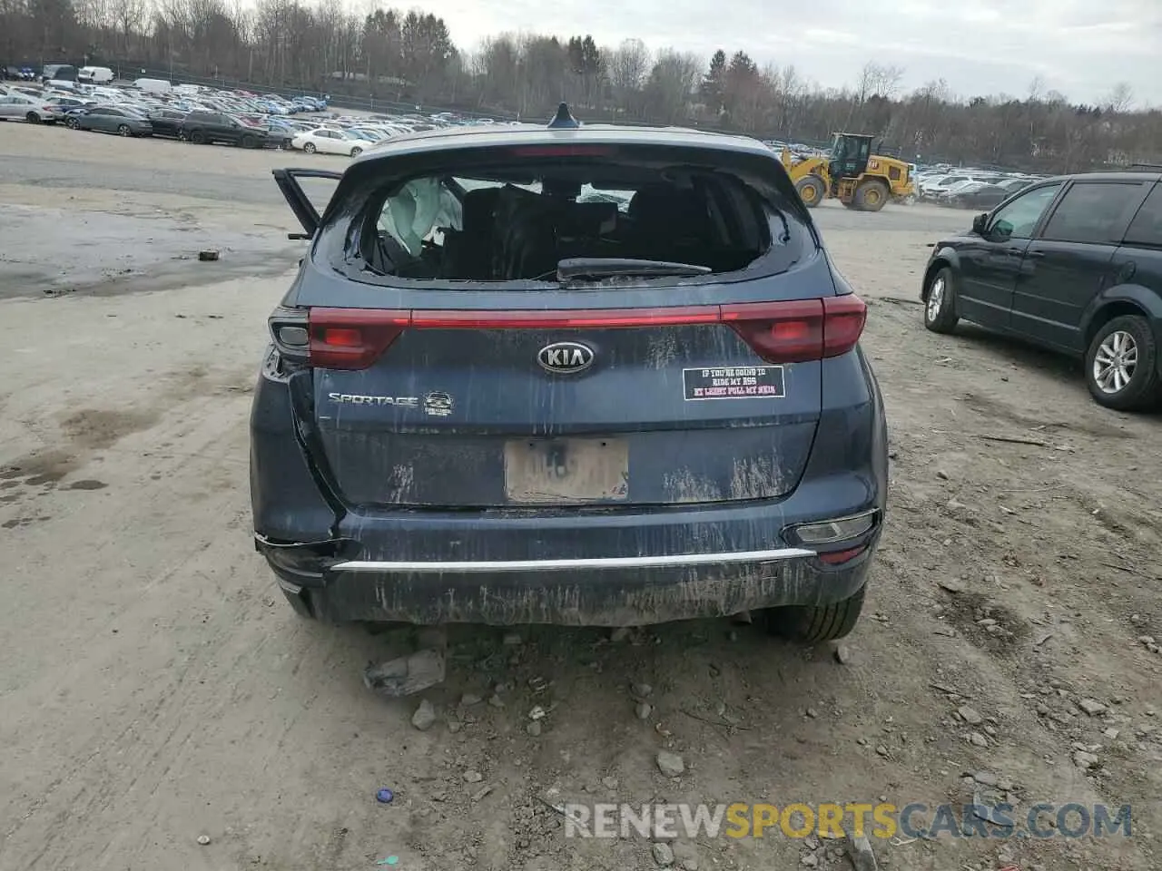 6 Photograph of a damaged car KNDPMCACXM7931244 KIA SPORTAGE 2021