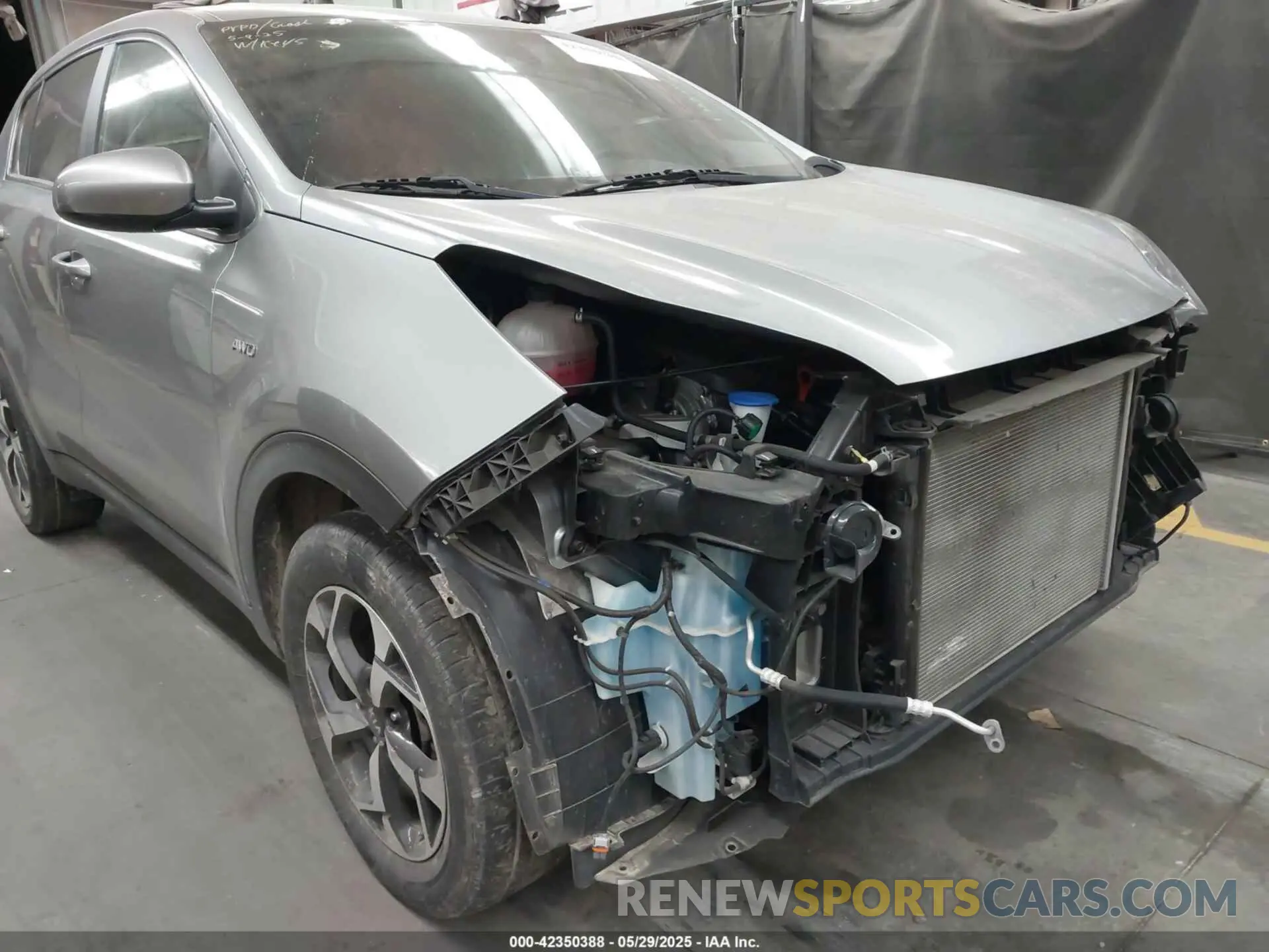 6 Photograph of a damaged car KNDPMCACXM7938632 KIA SPORTAGE 2021