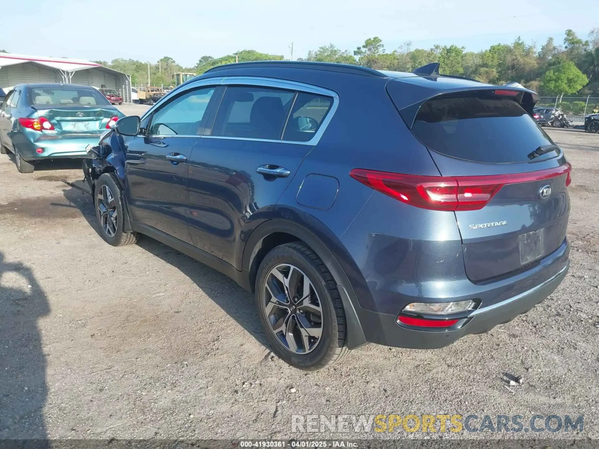 3 Photograph of a damaged car KNDPN3AC0M7876557 KIA SPORTAGE 2021