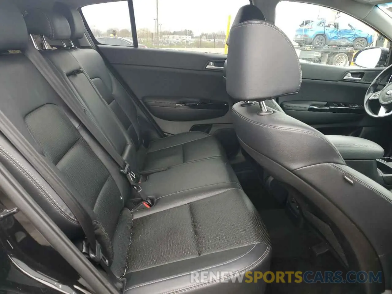 11 Photograph of a damaged car KNDPN3AC0M7926521 KIA SPORTAGE 2021