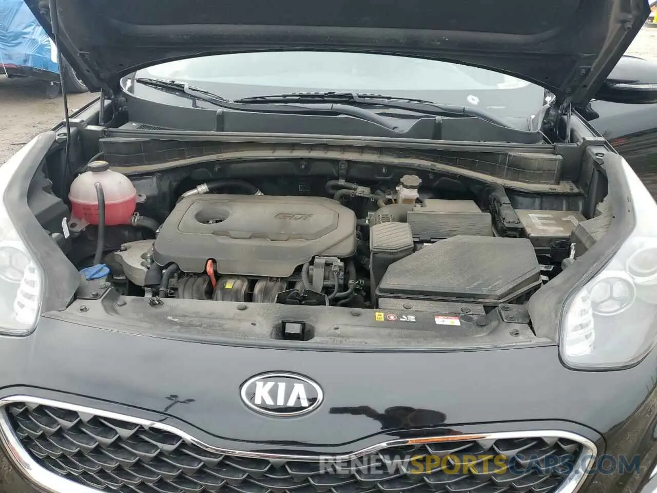 12 Photograph of a damaged car KNDPN3AC0M7926521 KIA SPORTAGE 2021