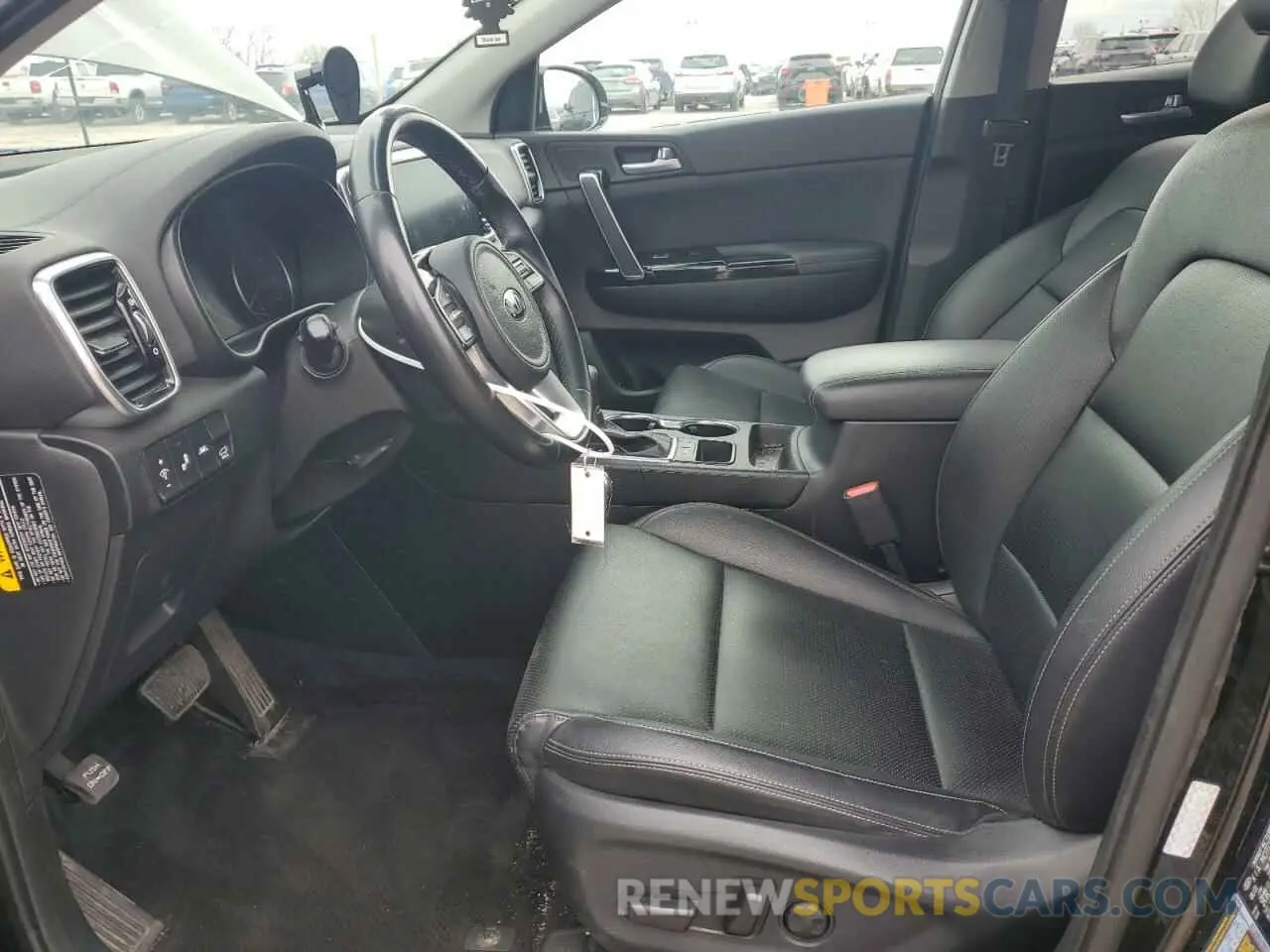 7 Photograph of a damaged car KNDPN3AC0M7926521 KIA SPORTAGE 2021
