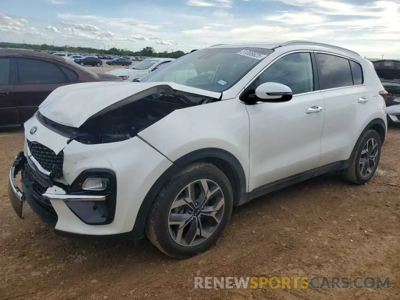 1 Photograph of a damaged car KNDPN3AC4M7860832 KIA SPORTAGE 2021