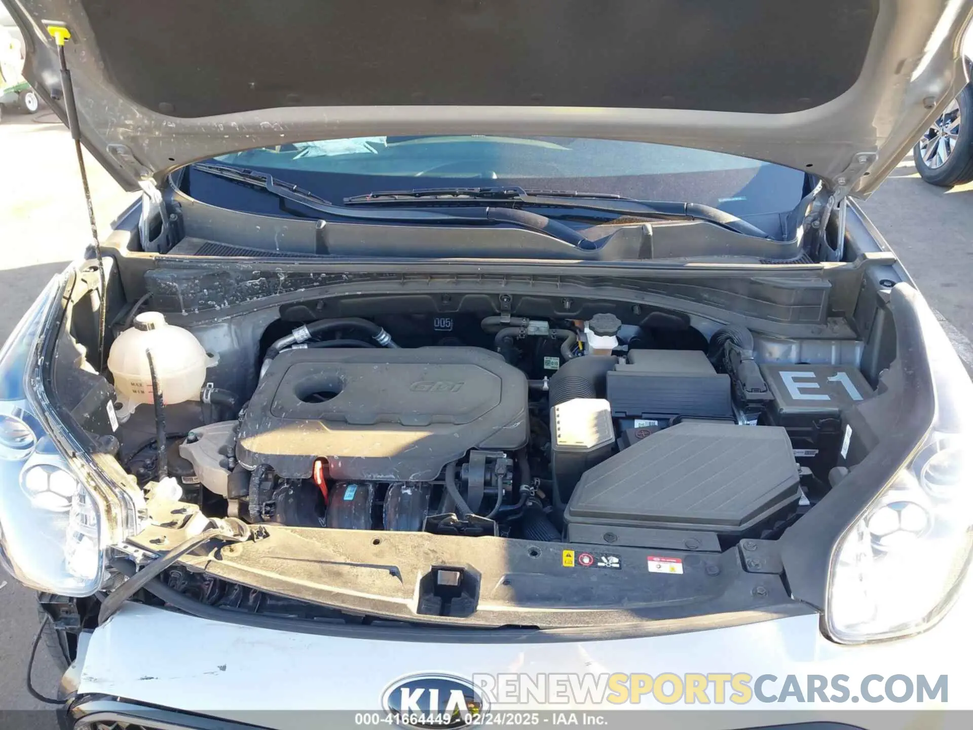 10 Photograph of a damaged car KNDPN3AC8M7887130 KIA SPORTAGE 2021