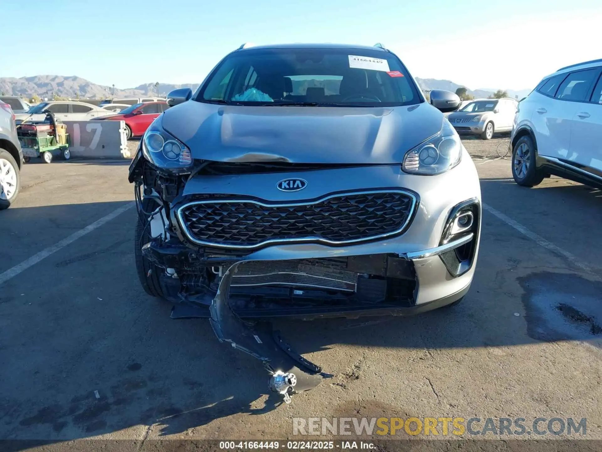 12 Photograph of a damaged car KNDPN3AC8M7887130 KIA SPORTAGE 2021