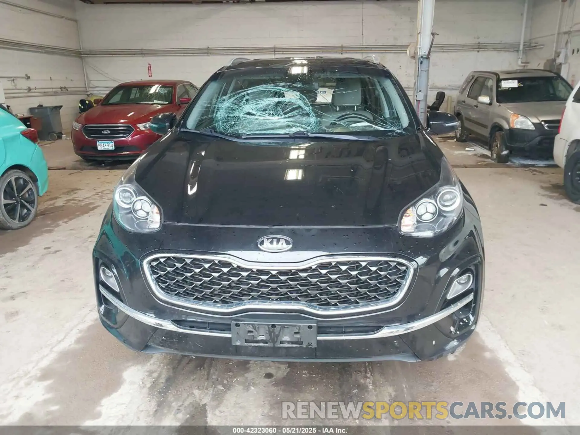 12 Photograph of a damaged car KNDPNCAC2M7905508 KIA SPORTAGE 2021