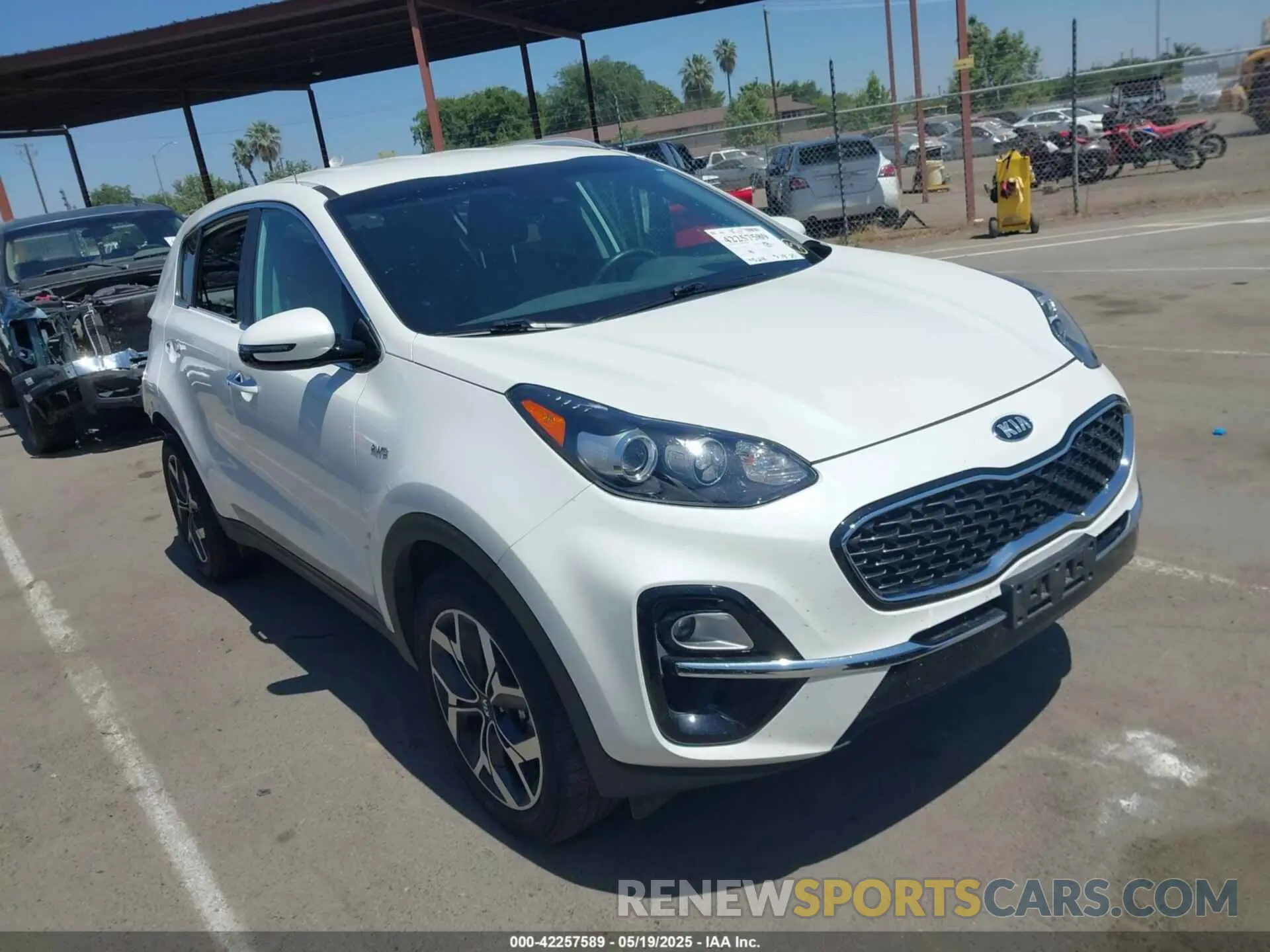 1 Photograph of a damaged car KNDPNCAC3M7886337 KIA SPORTAGE 2021