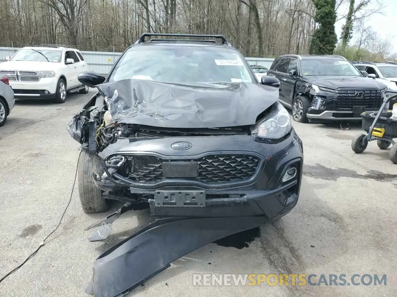 5 Photograph of a damaged car KNDPNCAC4M7918356 KIA SPORTAGE 2021