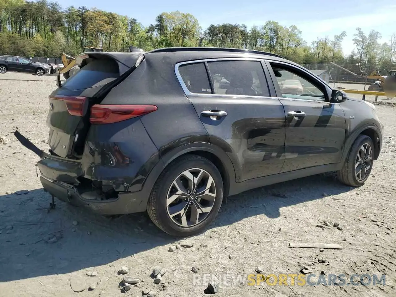 3 Photograph of a damaged car KNDPNCAC9M7936755 KIA SPORTAGE 2021