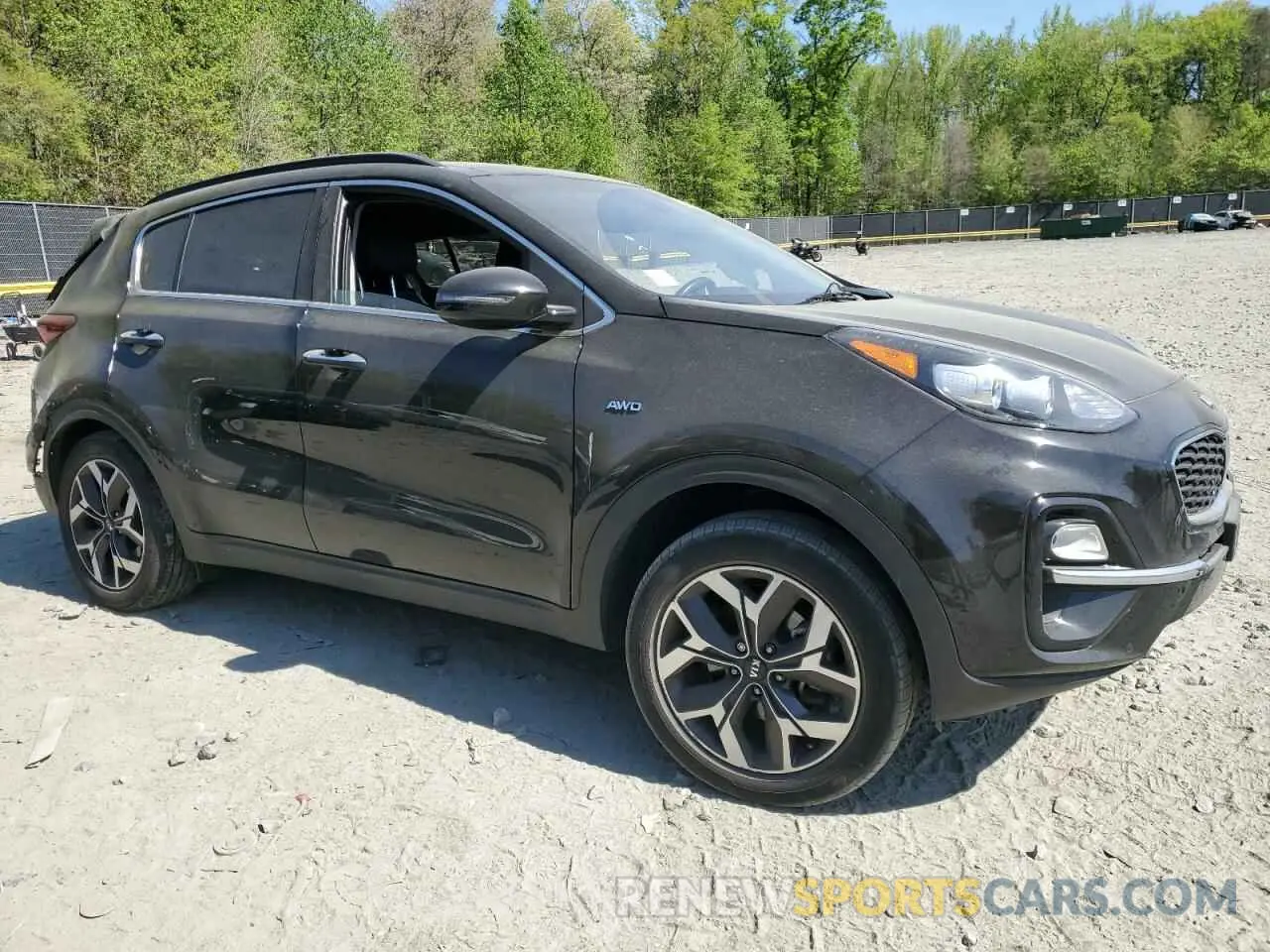 4 Photograph of a damaged car KNDPNCAC9M7936755 KIA SPORTAGE 2021
