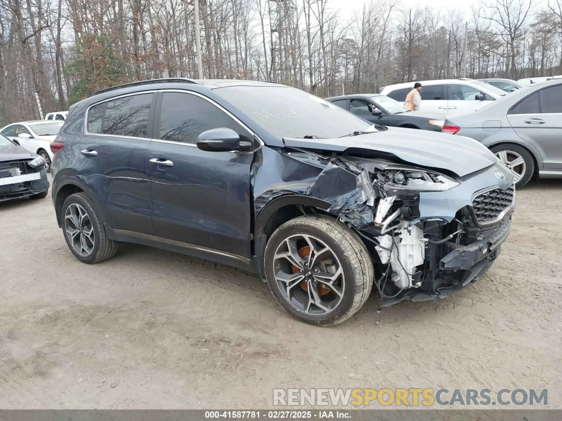 1 Photograph of a damaged car KNDPR3A62M7914966 KIA SPORTAGE 2021