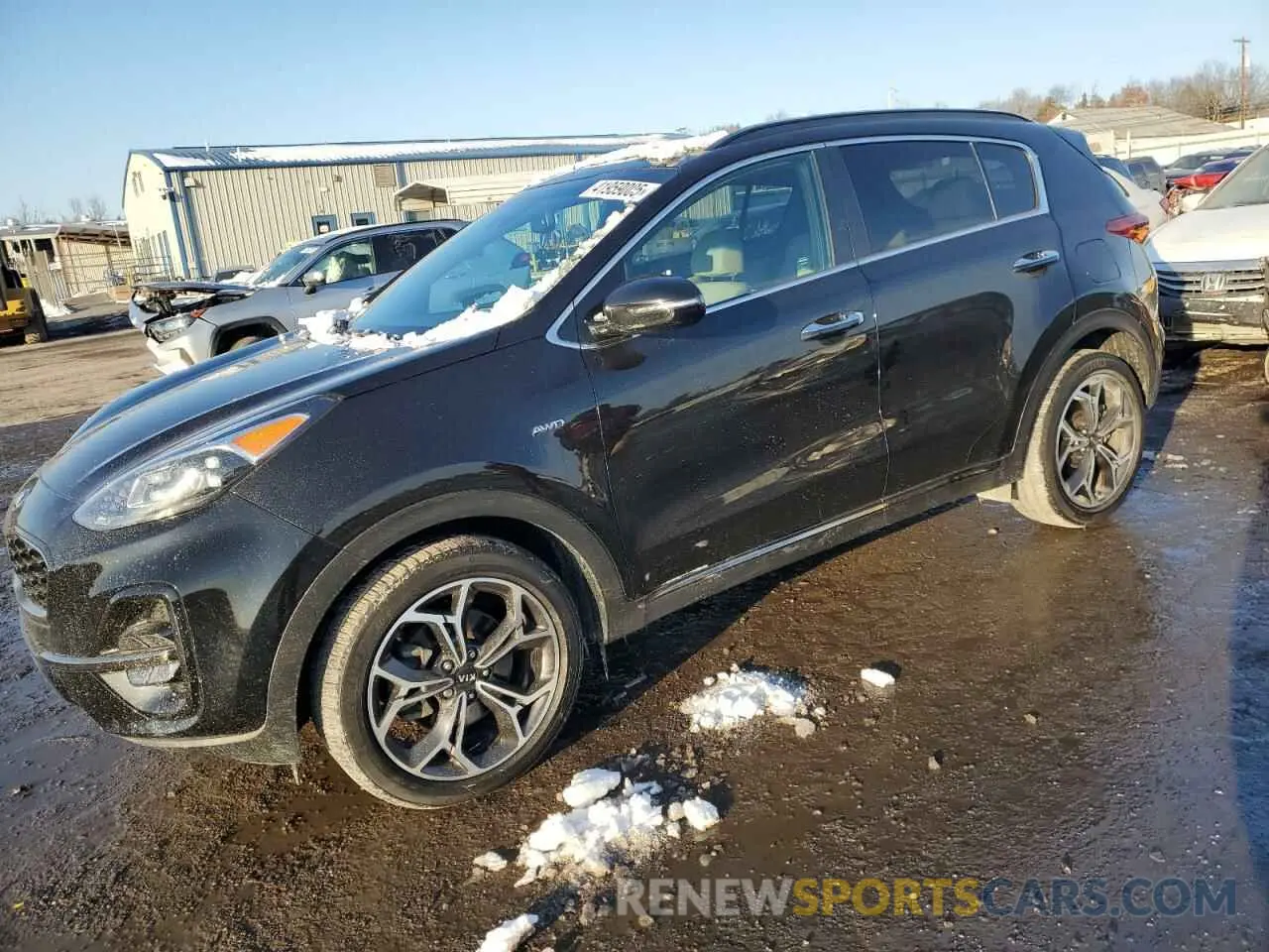 1 Photograph of a damaged car KNDPRCA61M7885220 KIA SPORTAGE 2021