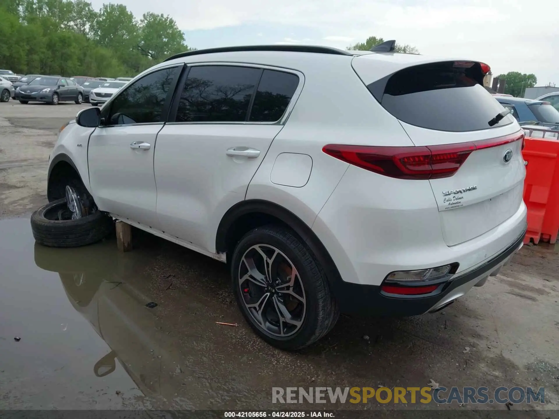 3 Photograph of a damaged car KNDPRCA63M7878009 KIA SPORTAGE 2021