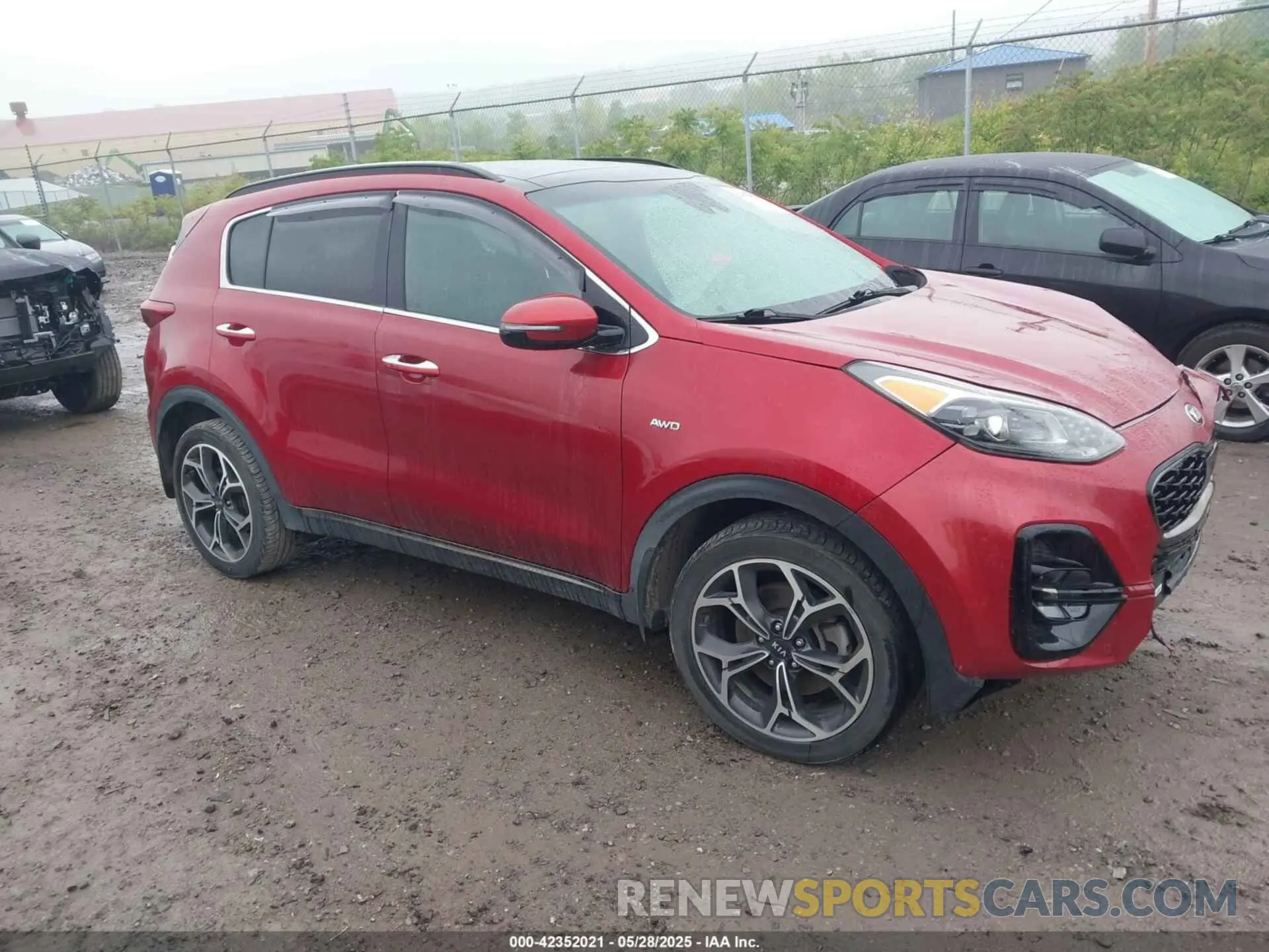 1 Photograph of a damaged car KNDPRCA65M7848221 KIA SPORTAGE 2021