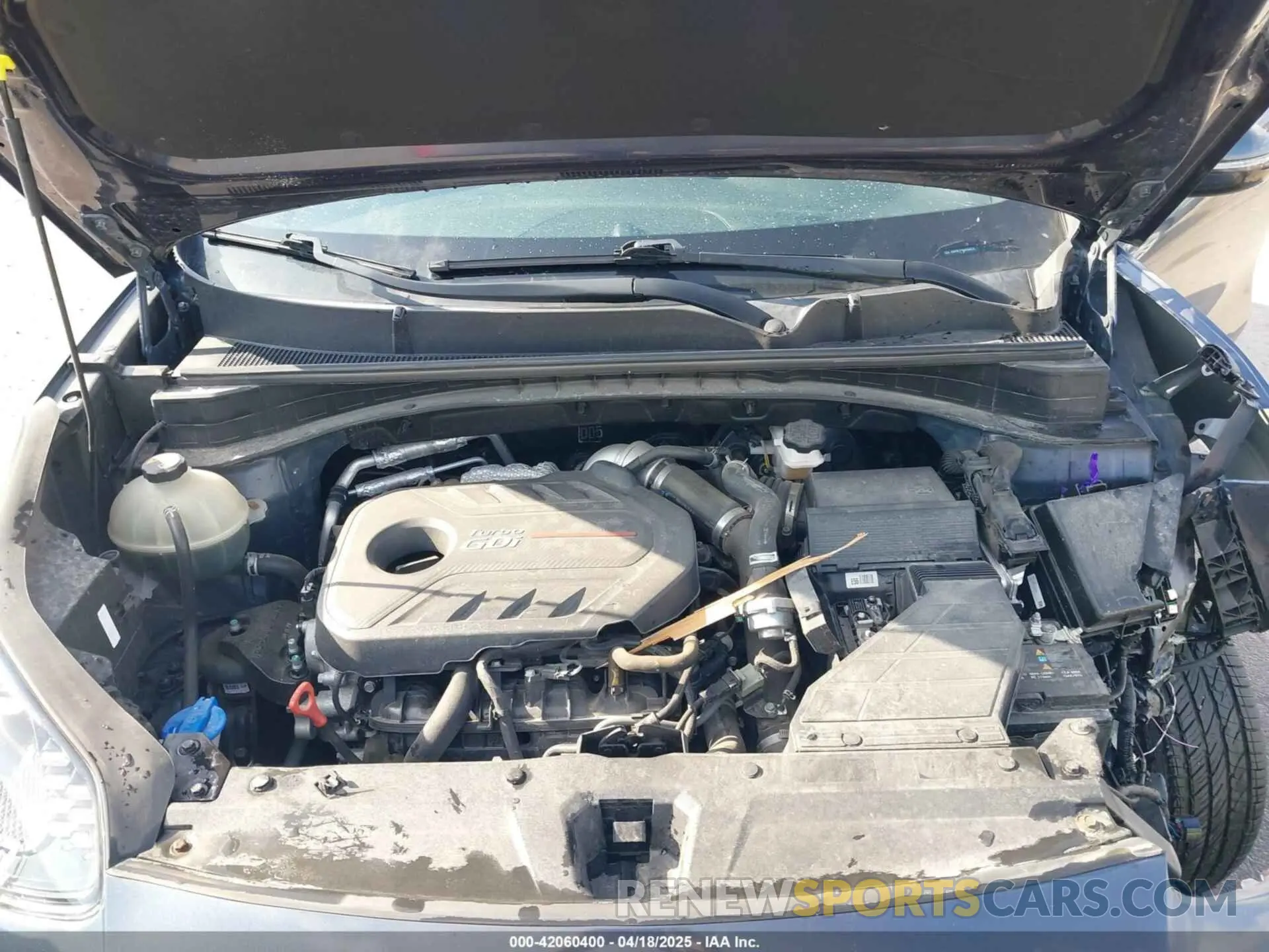 10 Photograph of a damaged car KNDPRCA66M7846526 KIA SPORTAGE 2021