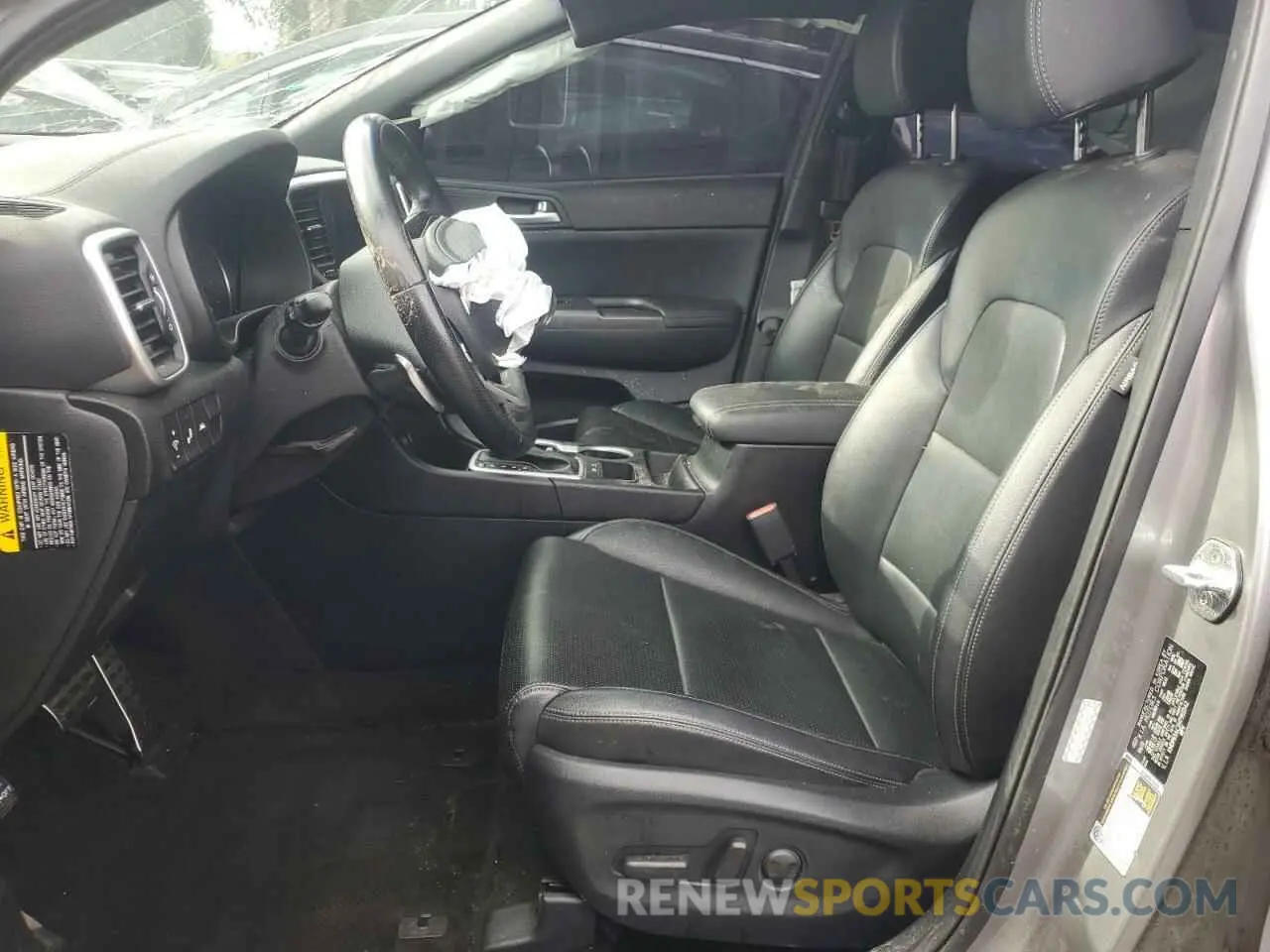 7 Photograph of a damaged car KNDP63AC1N7955542 KIA SPORTAGE 2022