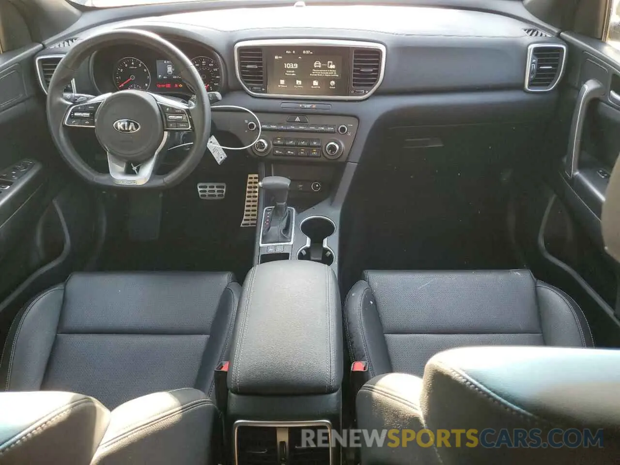 8 Photograph of a damaged car KNDP63AC1N7987438 KIA SPORTAGE 2022