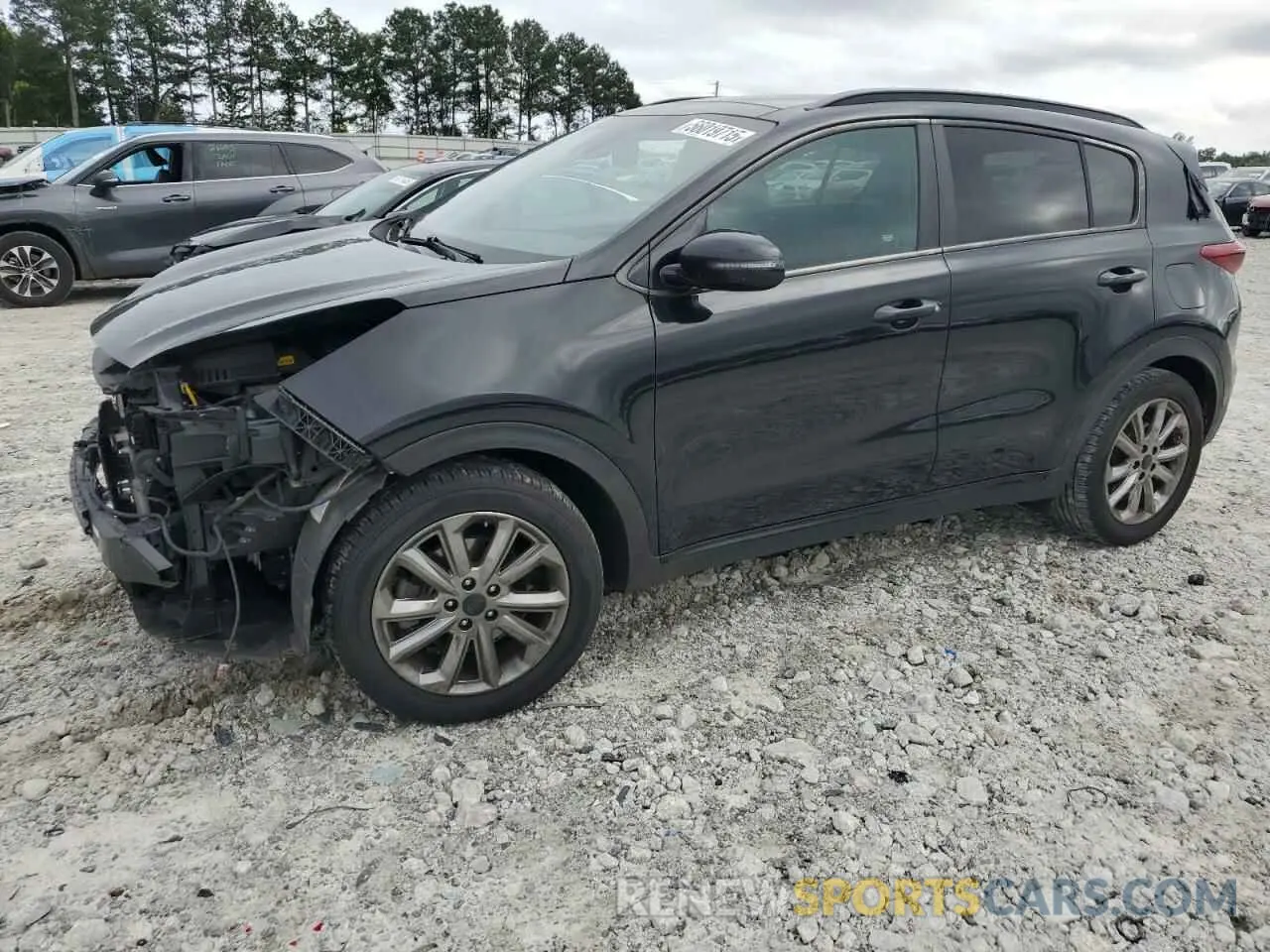 1 Photograph of a damaged car KNDP63AC3N7981012 KIA SPORTAGE 2022