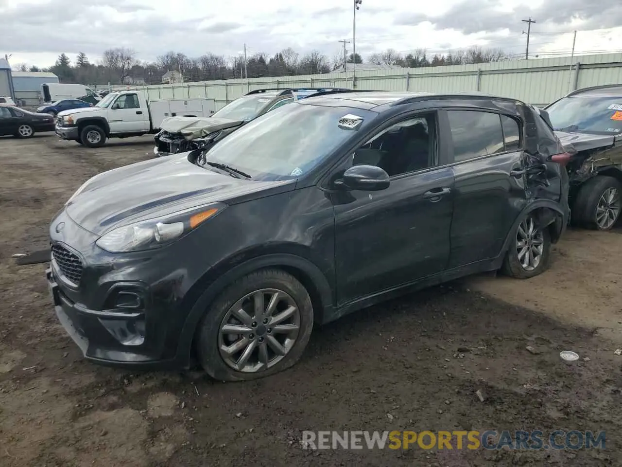 1 Photograph of a damaged car KNDP63AC3N7994830 KIA SPORTAGE 2022