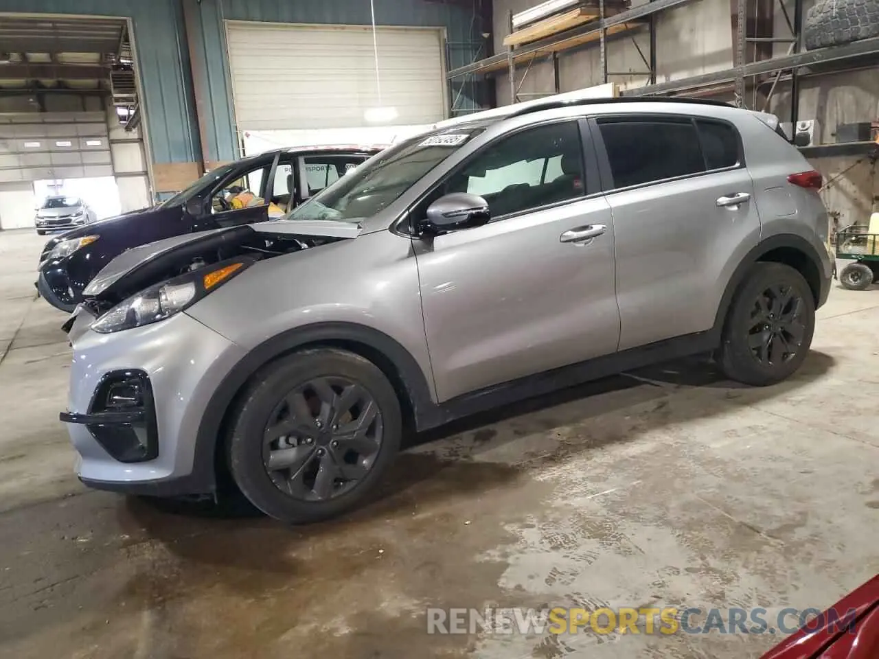 1 Photograph of a damaged car KNDP63AC7N7007923 KIA SPORTAGE 2022