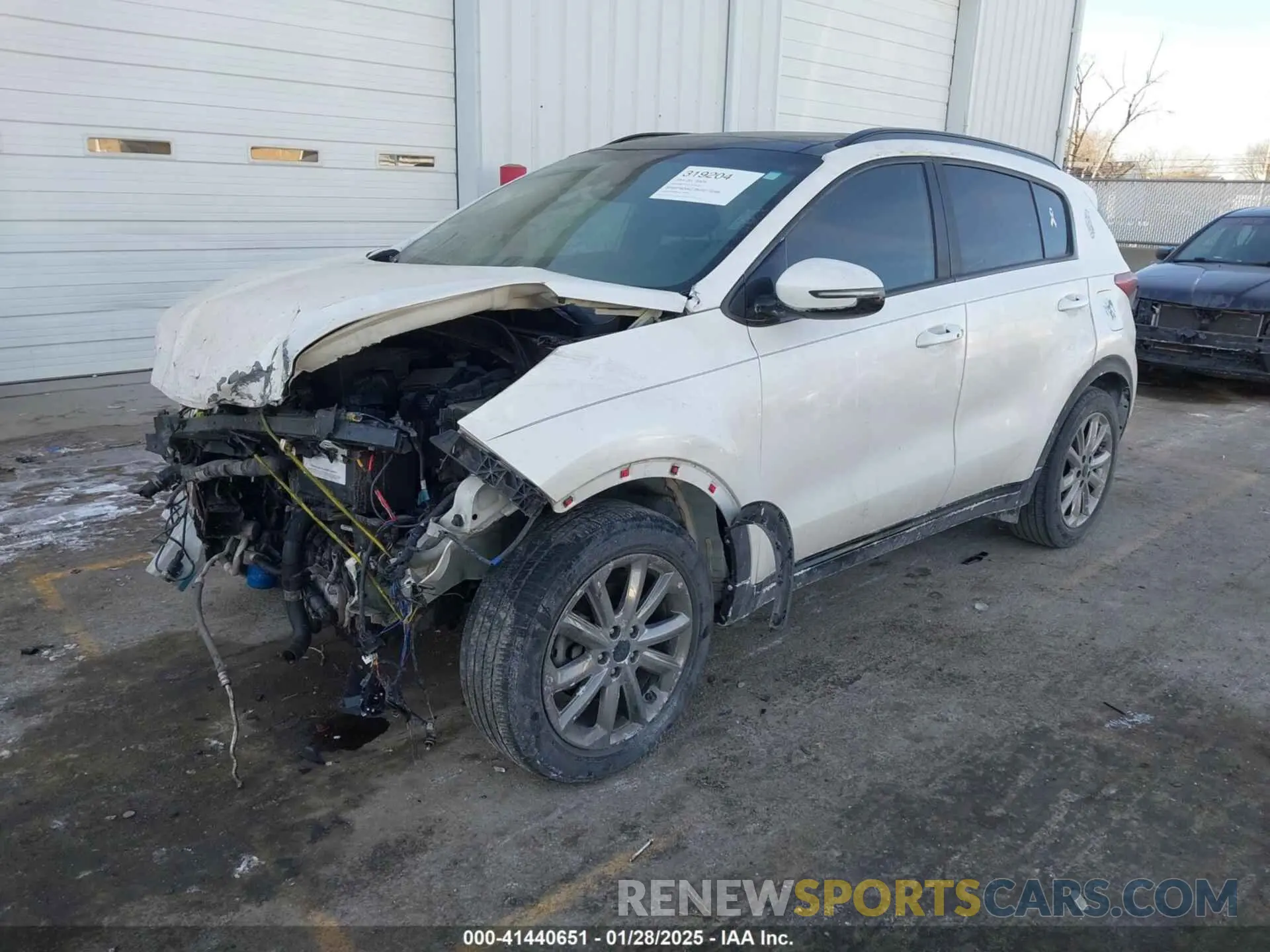 2 Photograph of a damaged car KNDP63AC7N7015648 KIA SPORTAGE 2022