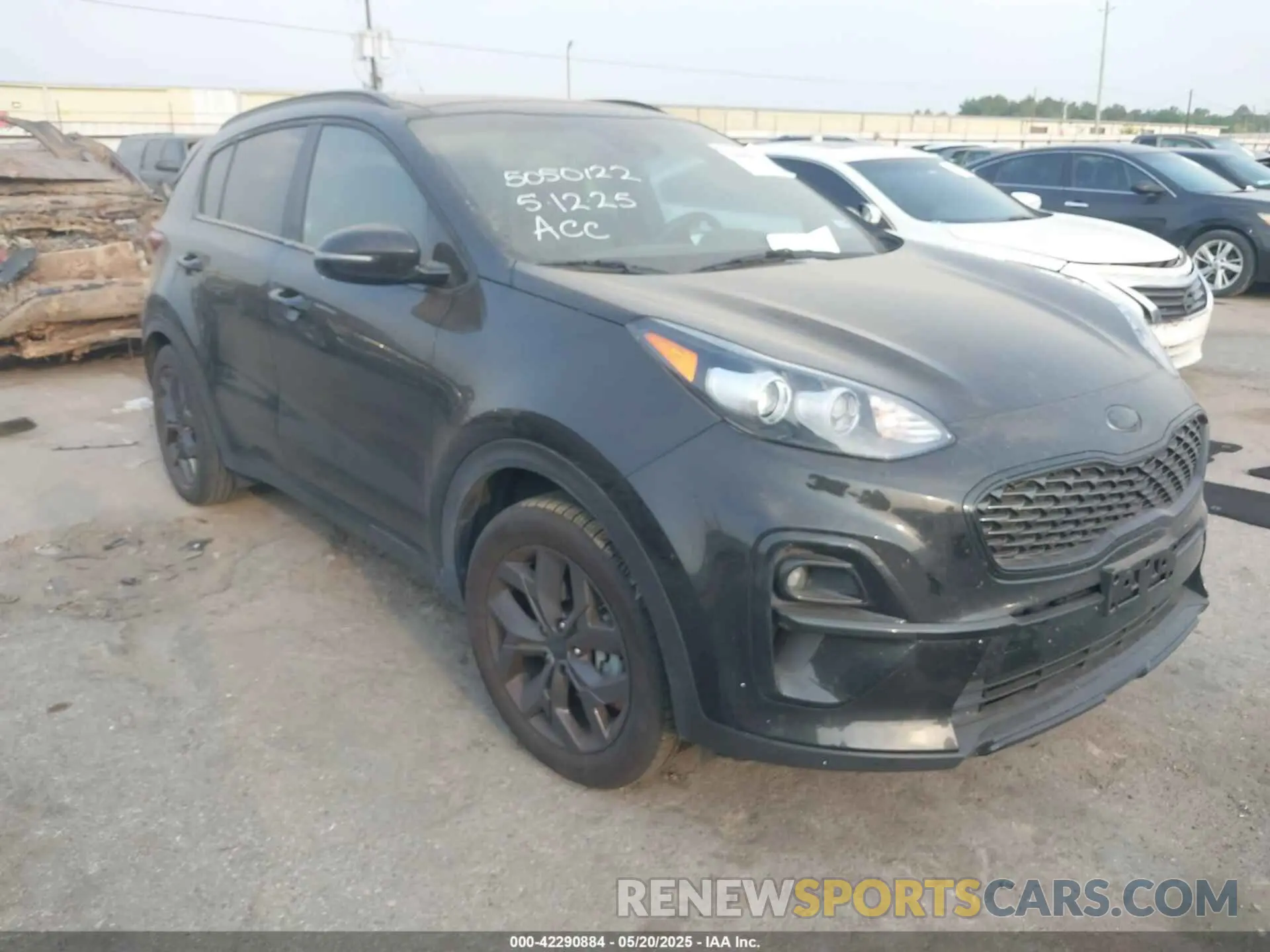 1 Photograph of a damaged car KNDP63AC9N7959449 KIA SPORTAGE 2022