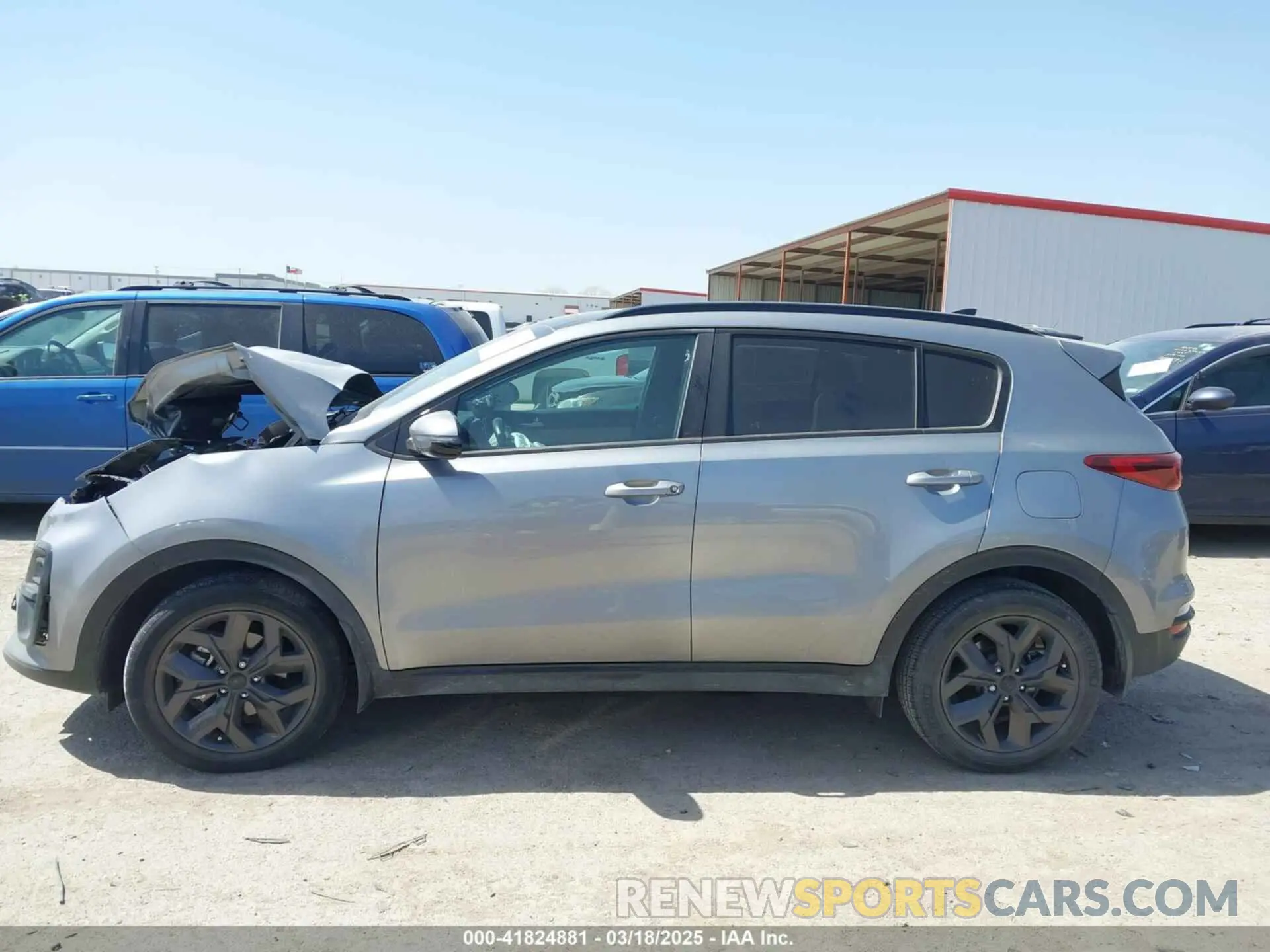 14 Photograph of a damaged car KNDP63ACXN7960139 KIA SPORTAGE 2022