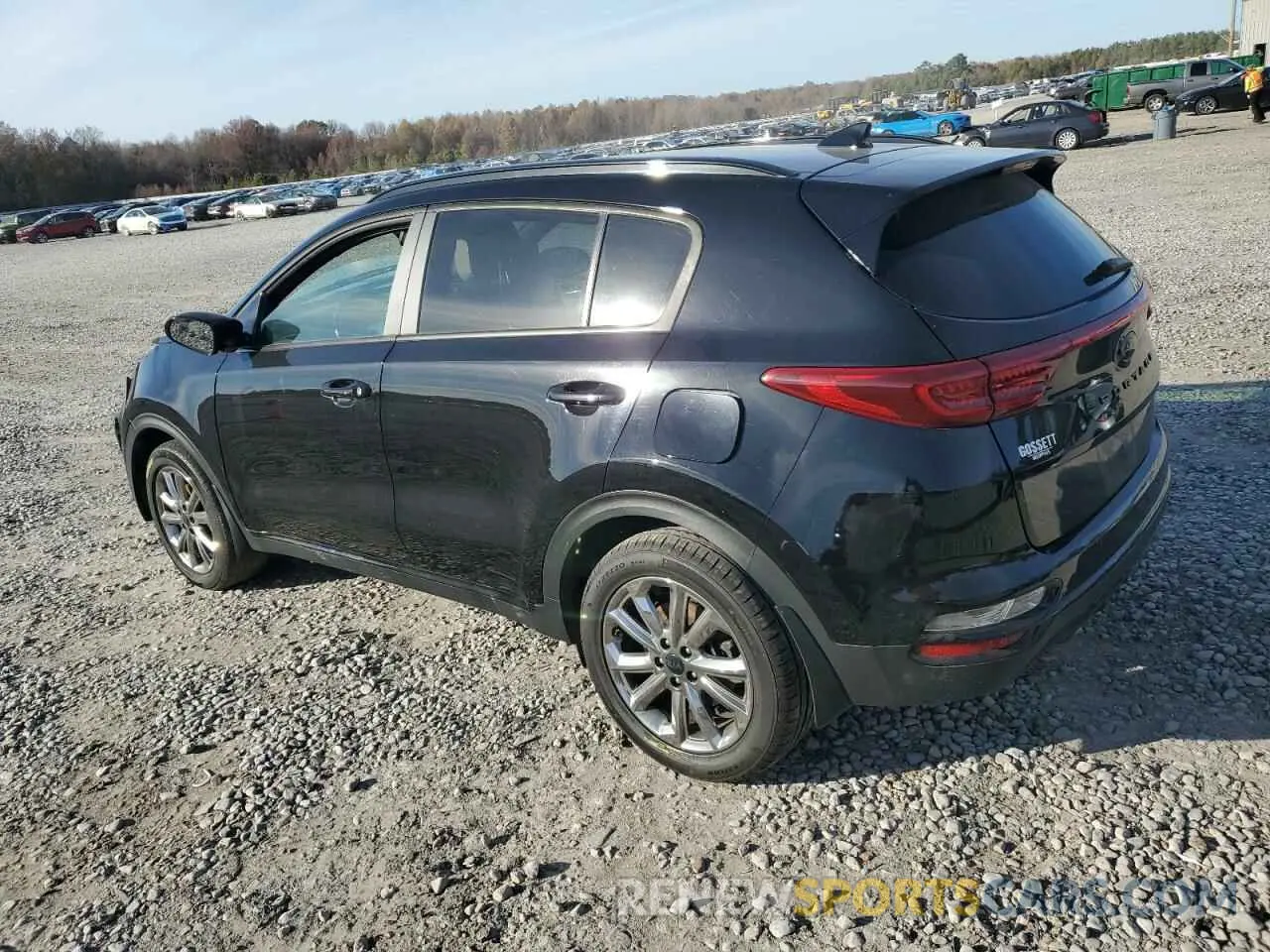 2 Photograph of a damaged car KNDP63ACXN7986014 KIA SPORTAGE 2022